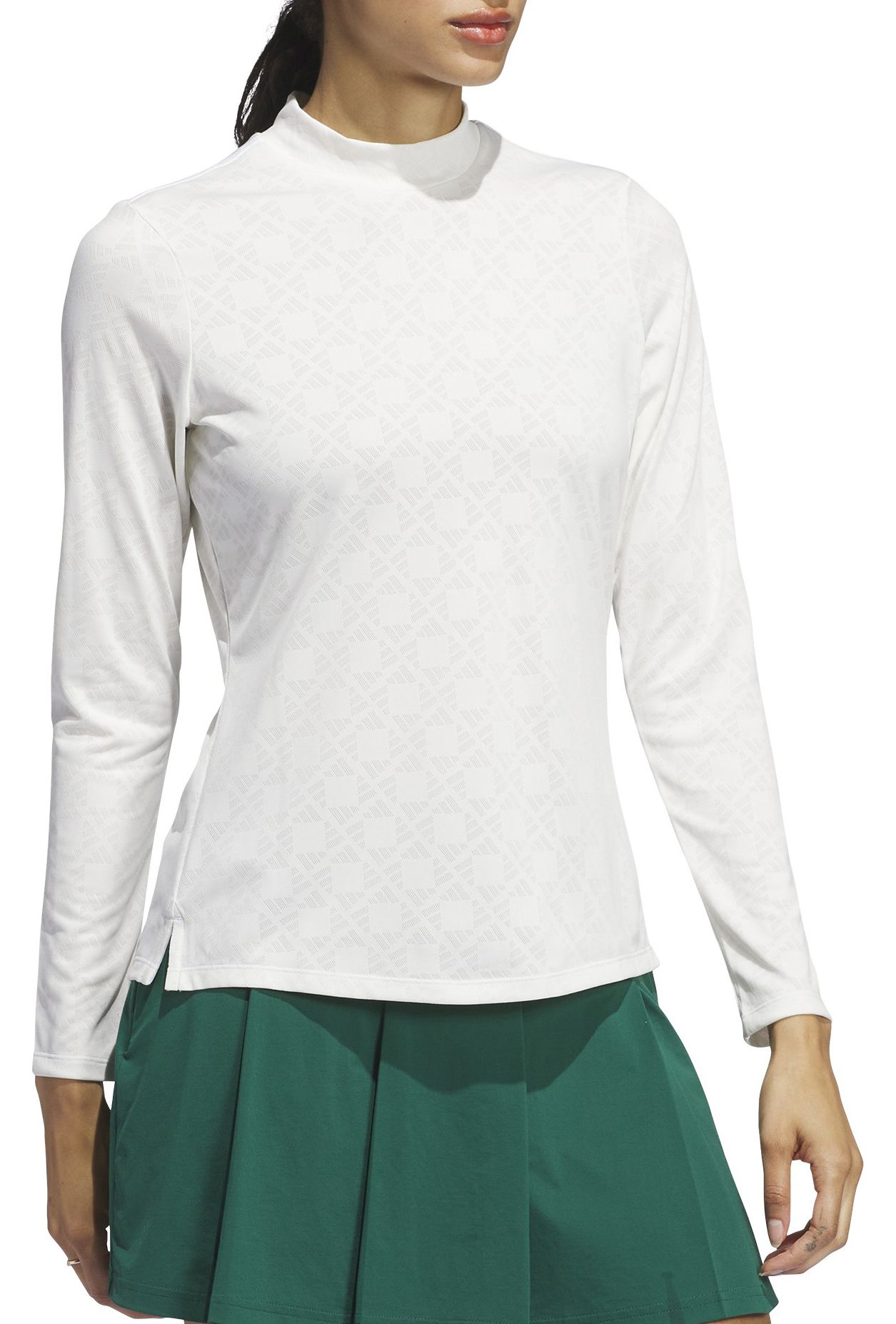 adidas Women's Ultimate365 Tour HEAT.RDY Mock Neck Long Sleeve Golf Polo product image
