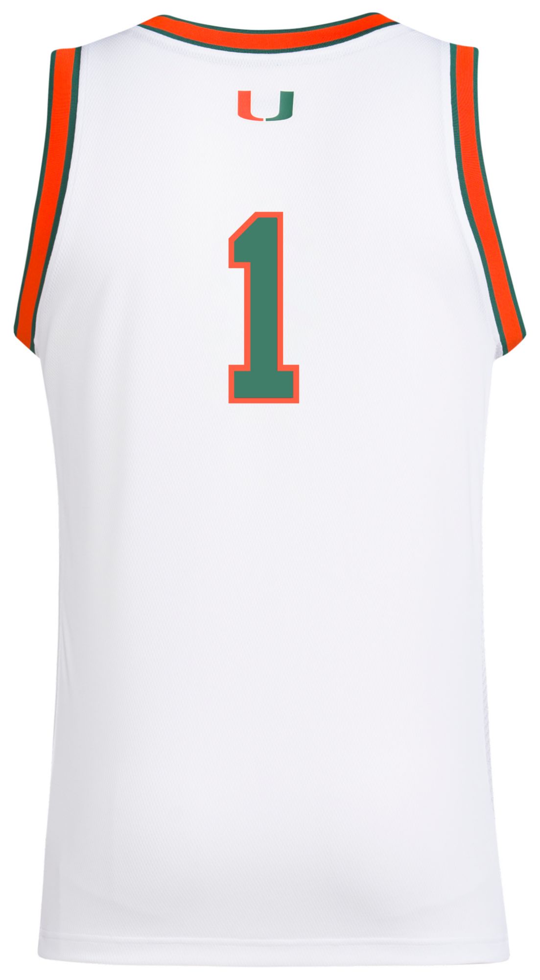 adidas Men's Miami Hurricanes White Swingman Jersey product image