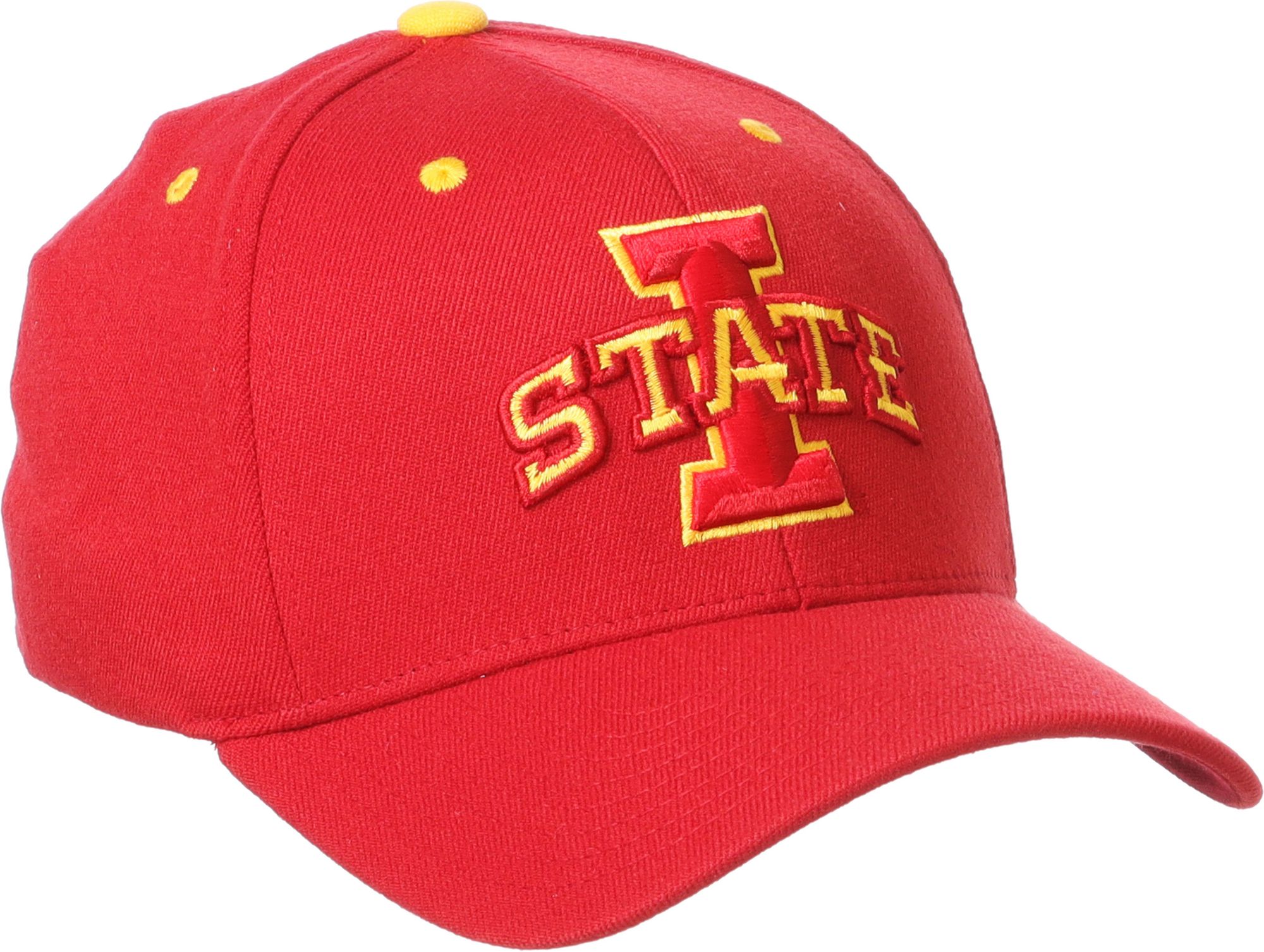 Zephyr Men's Iowa State Cyclones Cardinal ZH Fitted Hat product image
