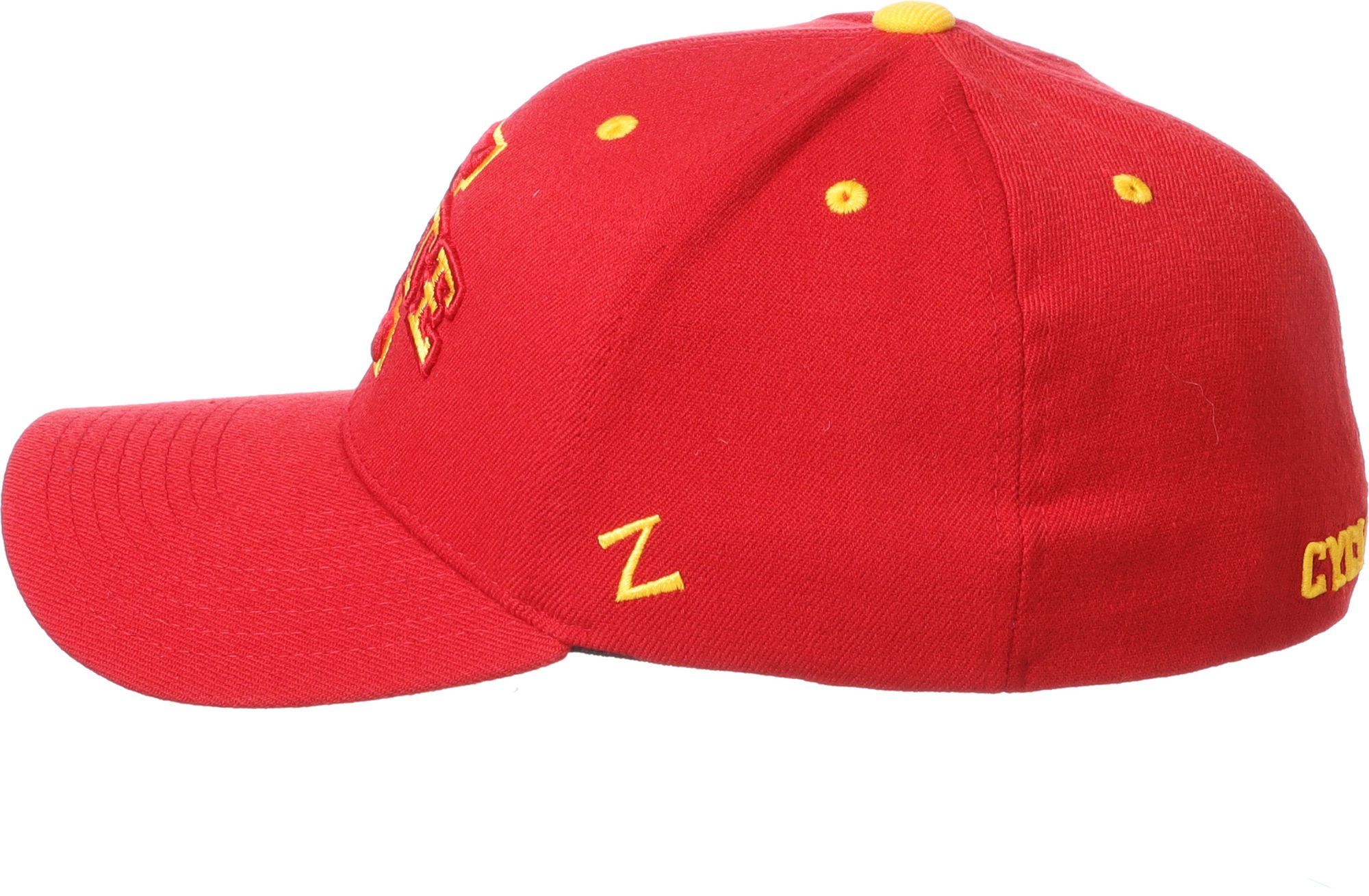 Zephyr Men's Iowa State Cyclones Cardinal ZH Fitted Hat product image