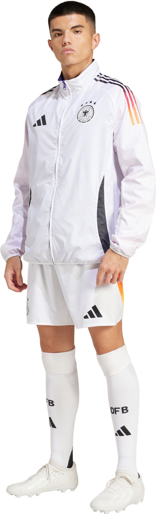 adidas Adult Germany Purple Anthem Jacket product image