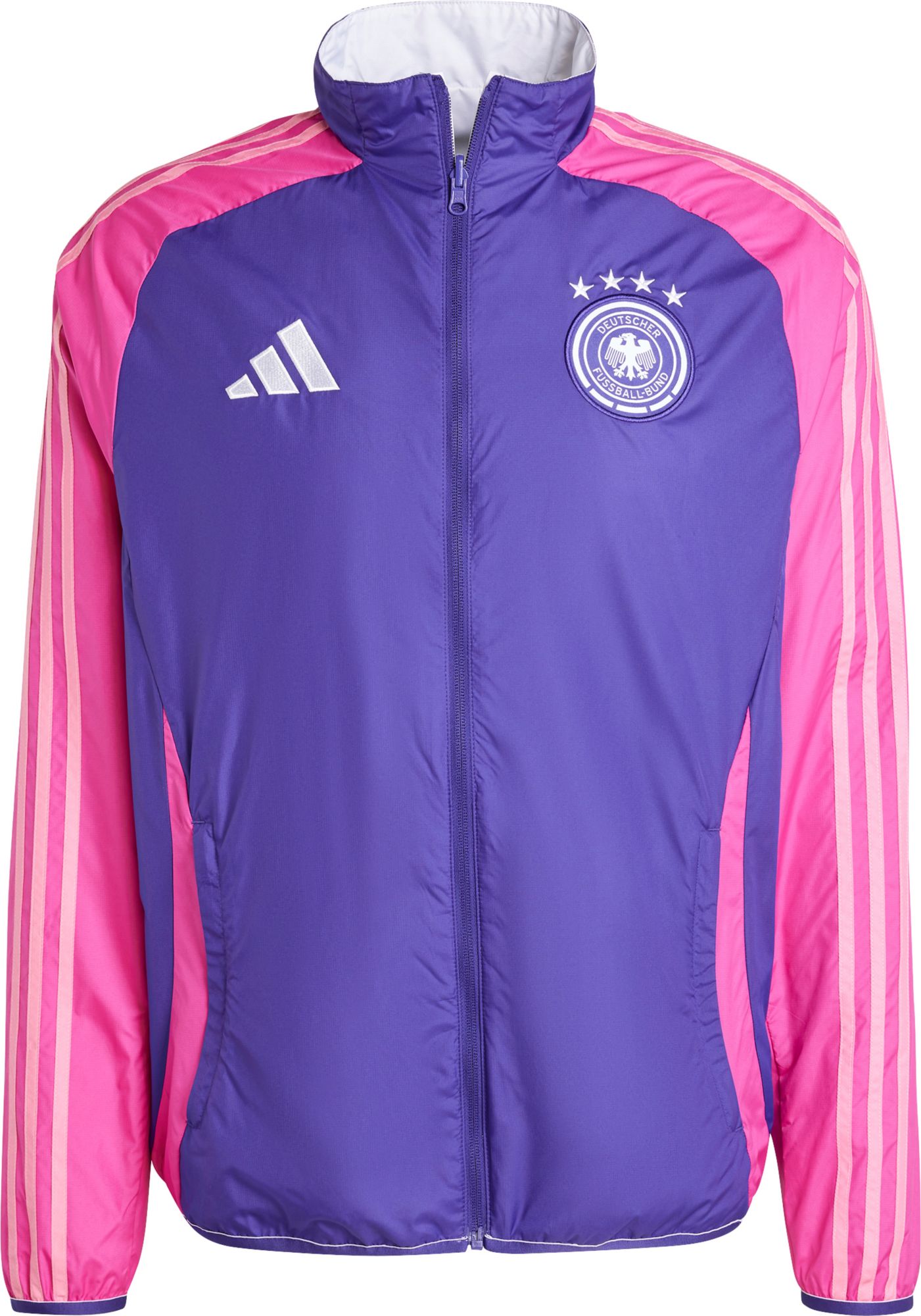 adidas Adult Germany Purple Anthem Jacket product image
