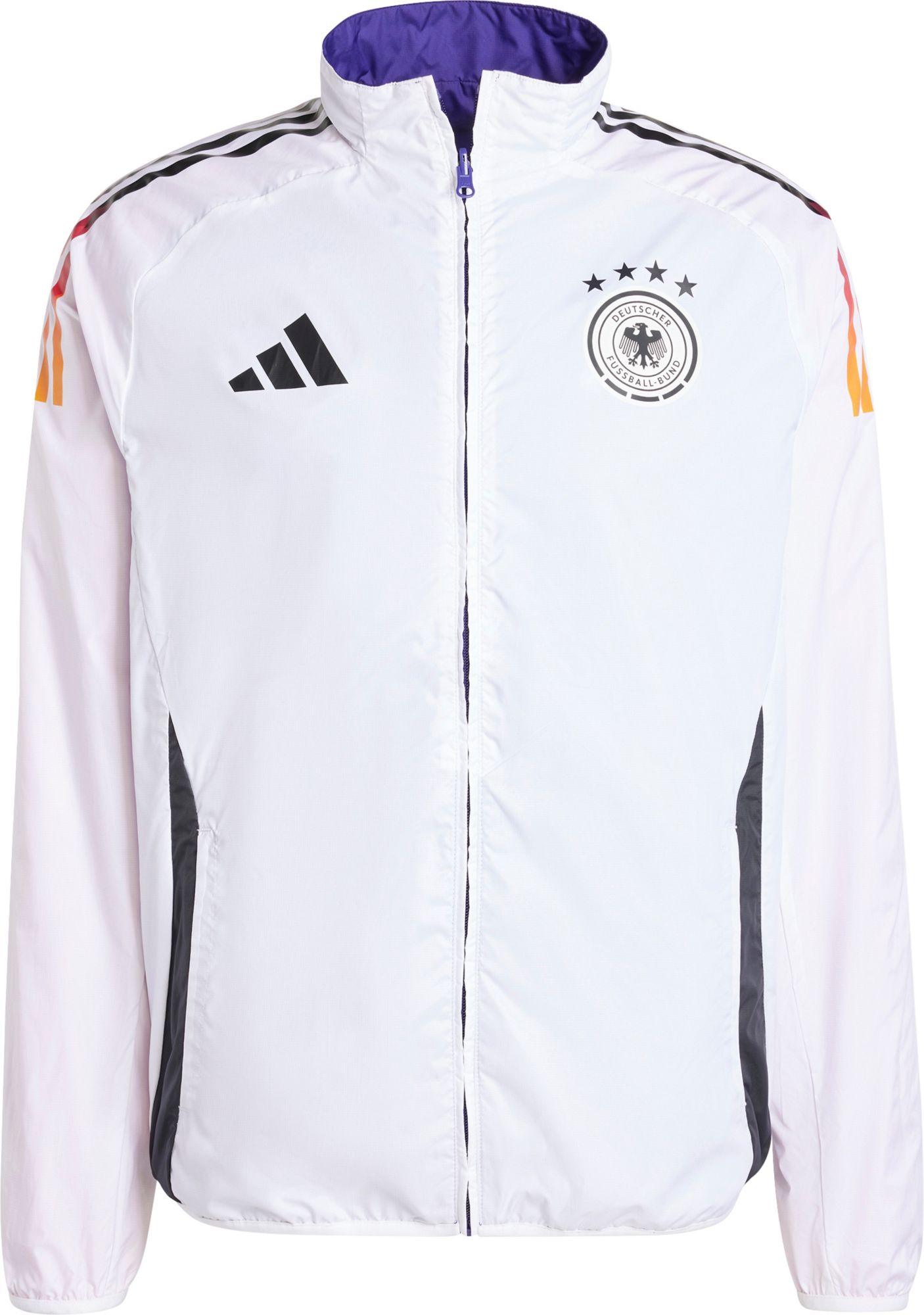 adidas Adult Germany Purple Anthem Jacket product image