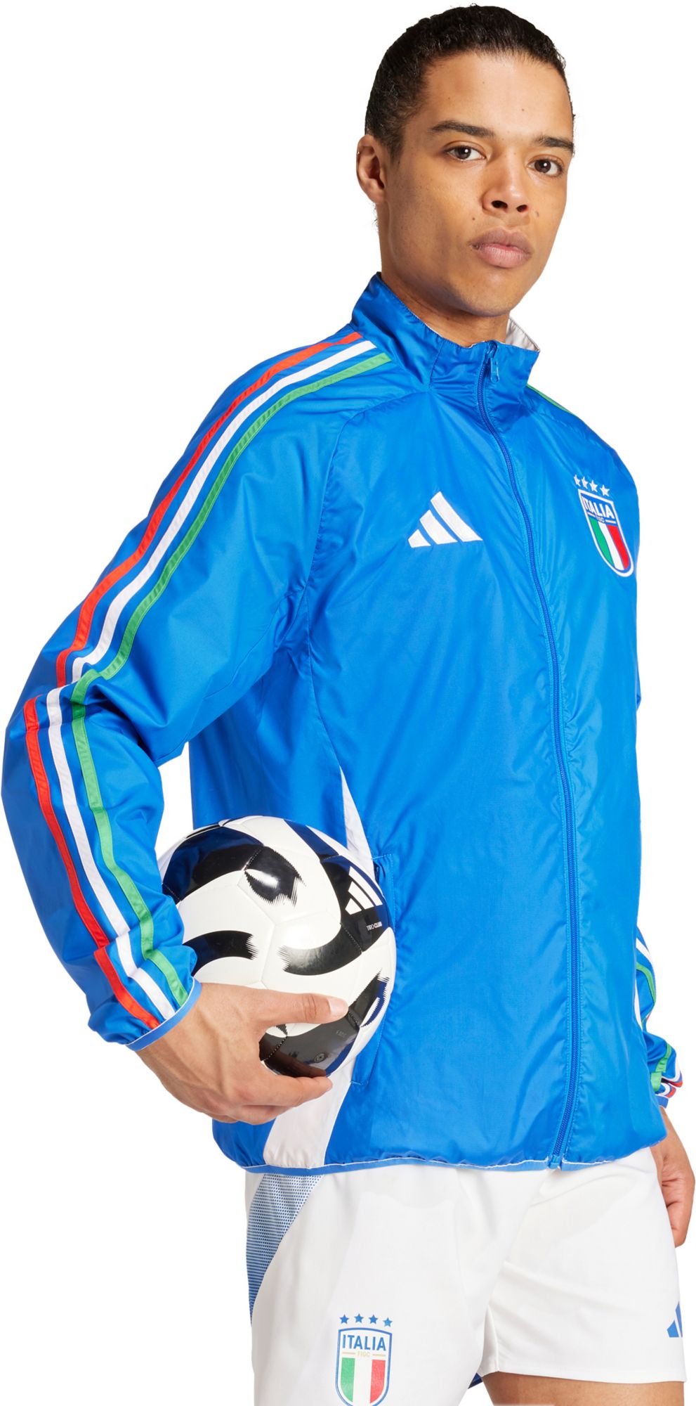 adidas Adult Italy Blue Anthem Jacket product image