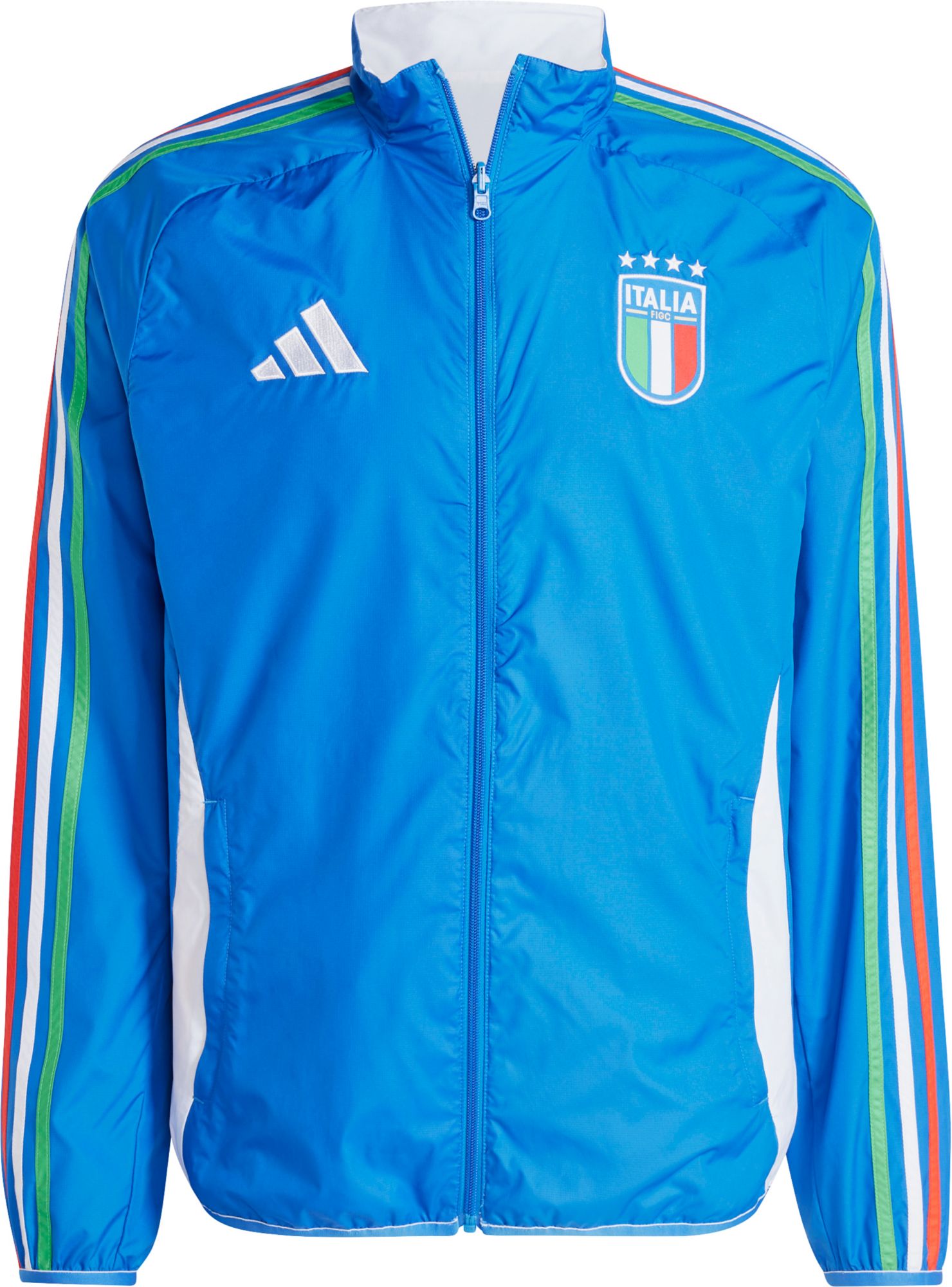 adidas Adult Italy Blue Anthem Jacket product image