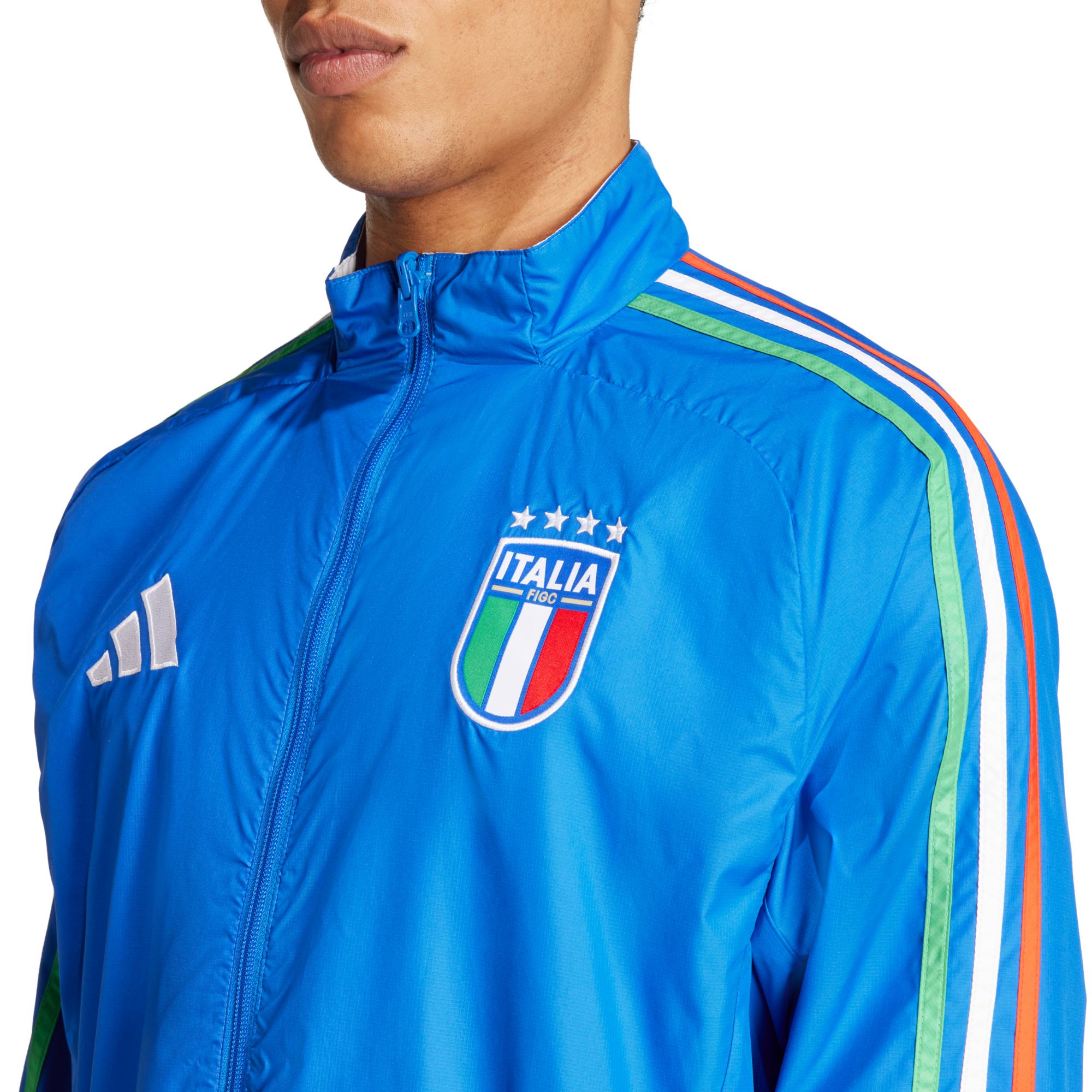 adidas Adult Italy Blue Anthem Jacket product image