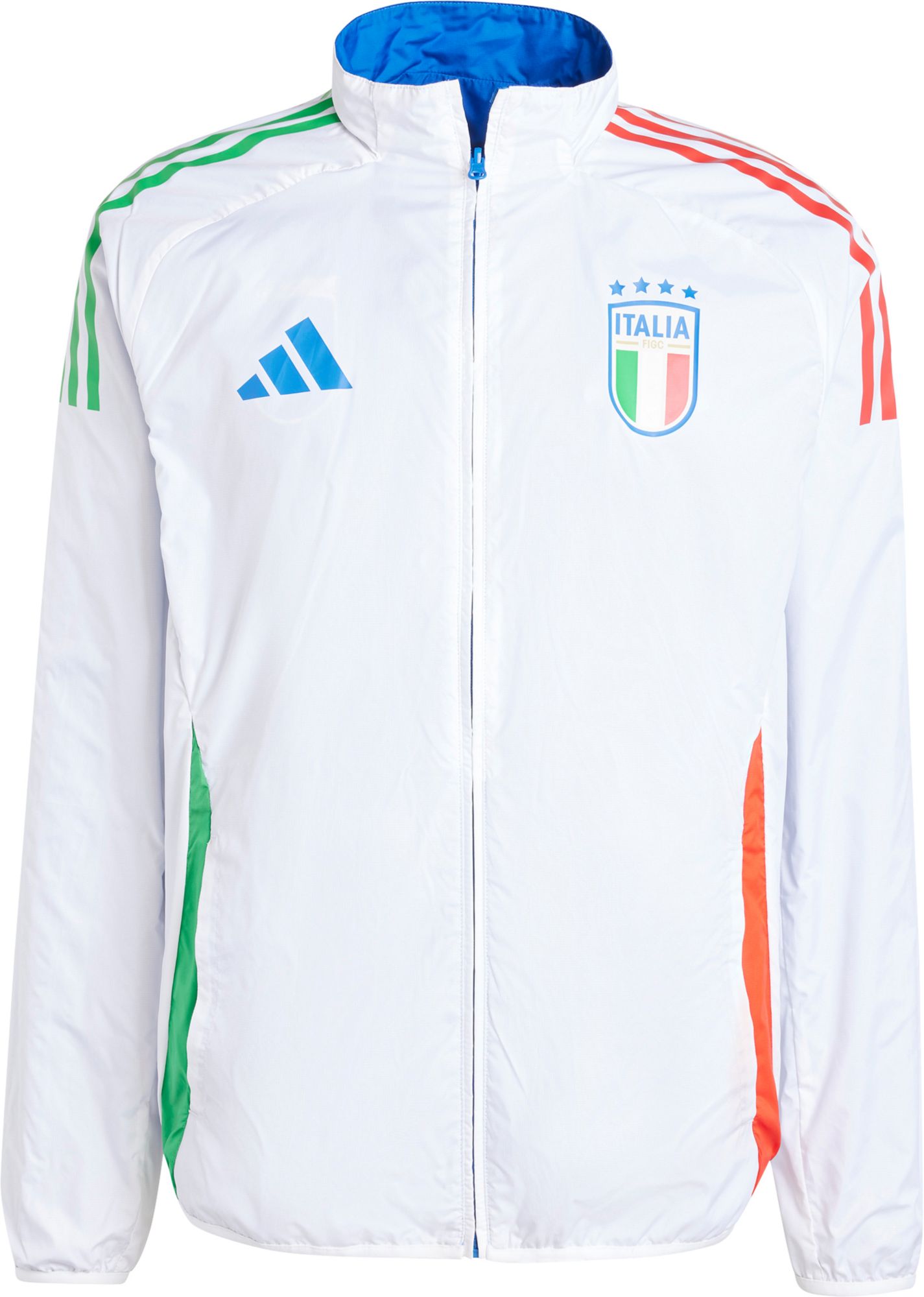 adidas Adult Italy Blue Anthem Jacket product image