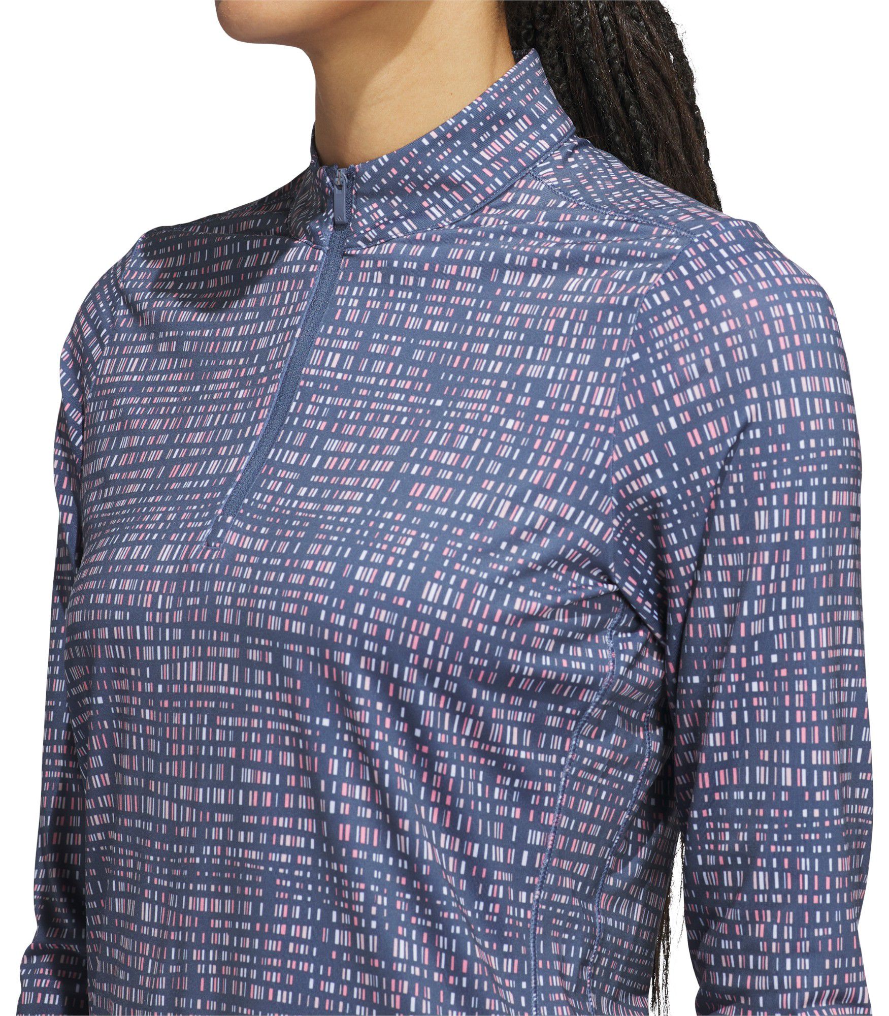 adidas Women's Ultimate365 Print Long Sleeve Golf 1/4 Zip product image