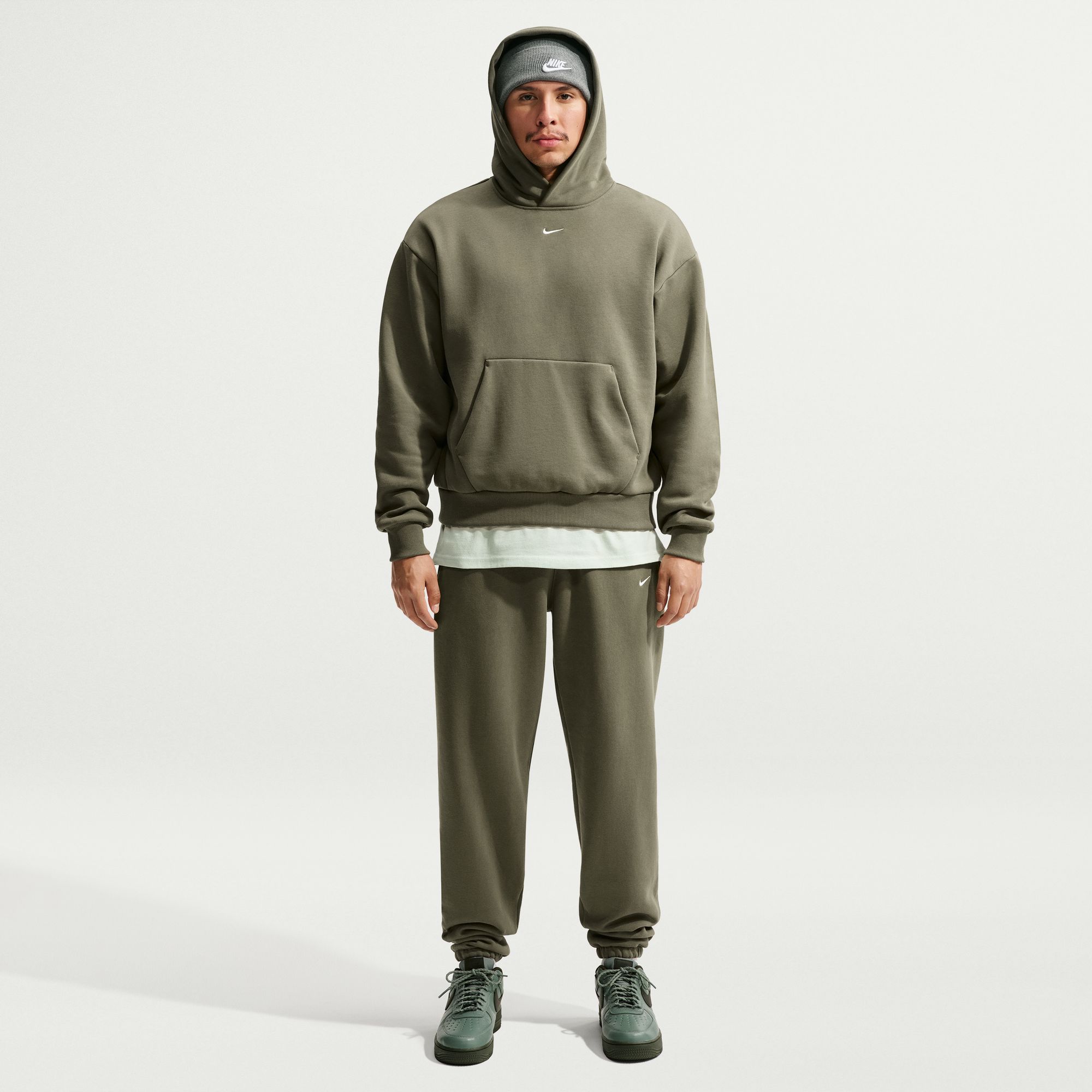 Nike Men's Solo Swoosh Fleece Hoodie product image