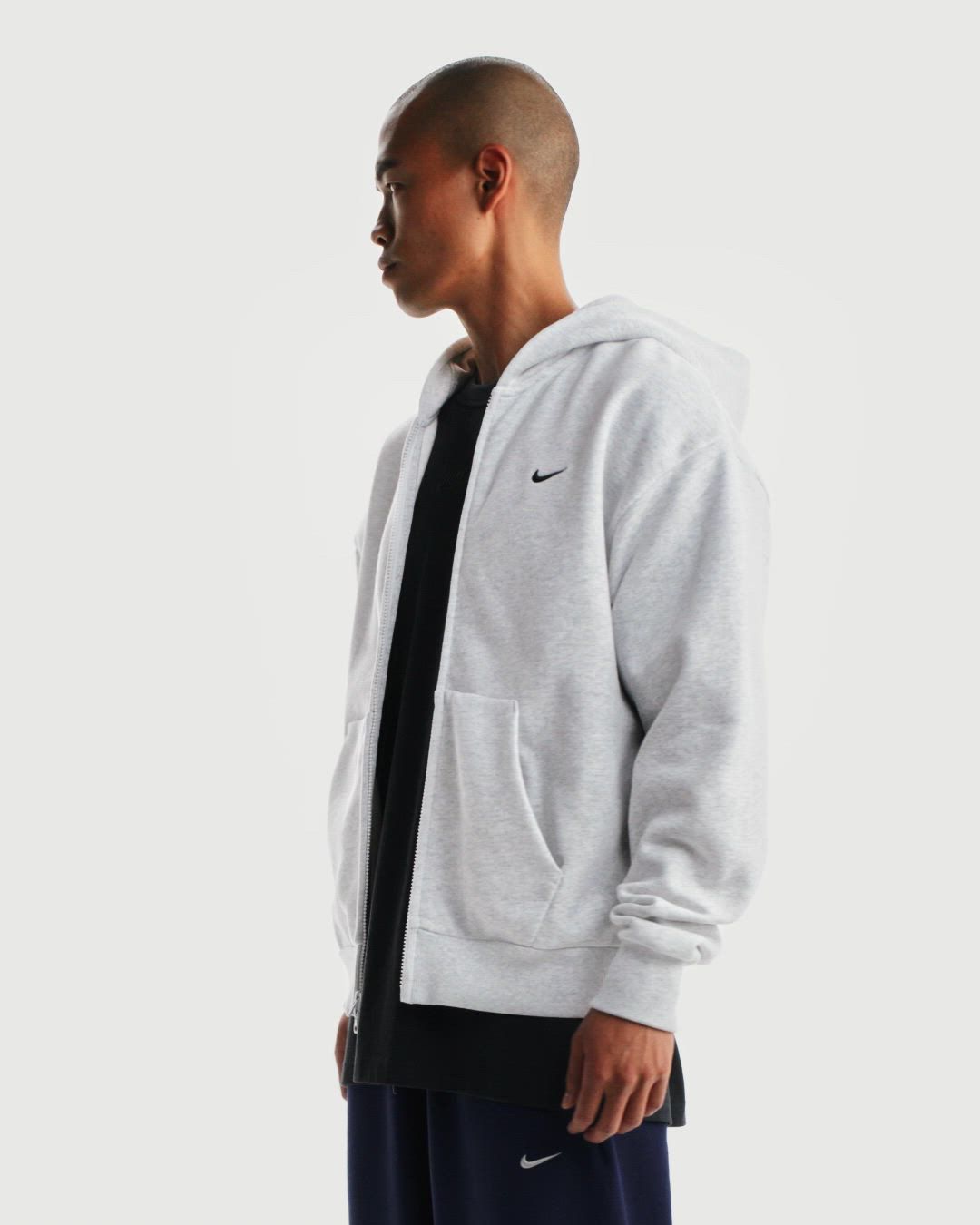 Nike Men's Solo Swoosh Fleece Full-Zip Hoodie product