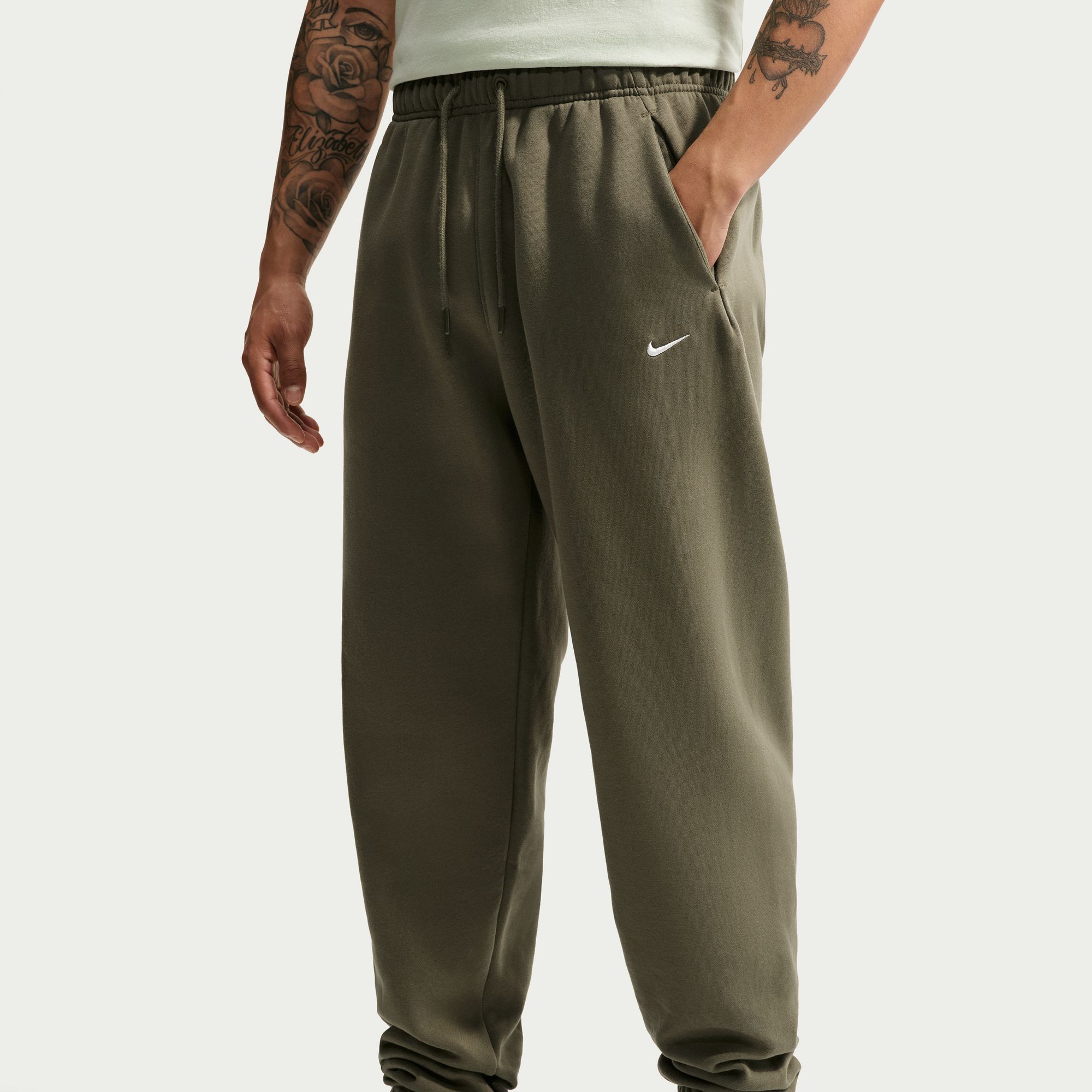 Nike Men's Solo Swoosh Fleece Cuff Pants product image