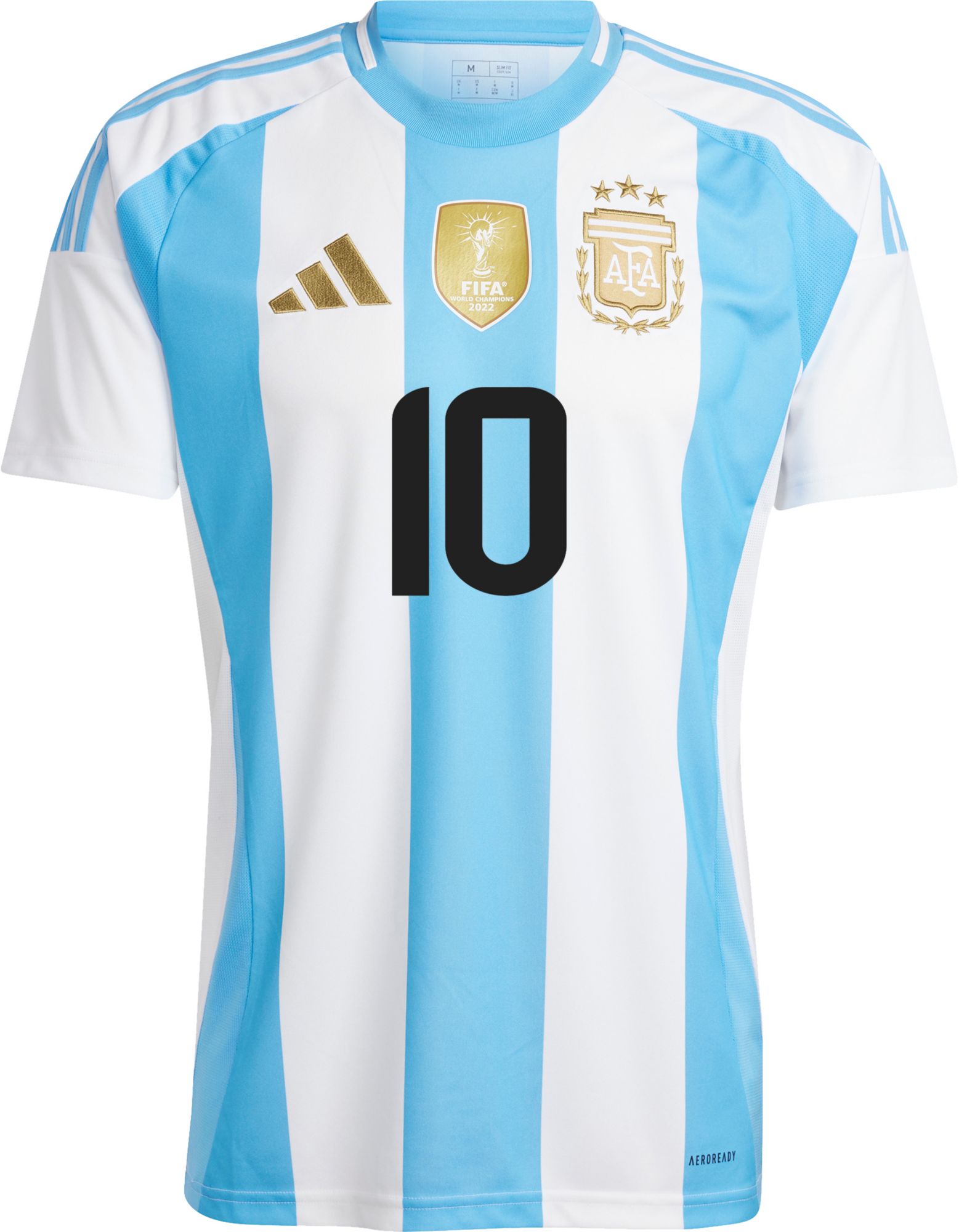 adidas Adult Argentina Lionel Messi #10 2024 Home Replica Jersey product image