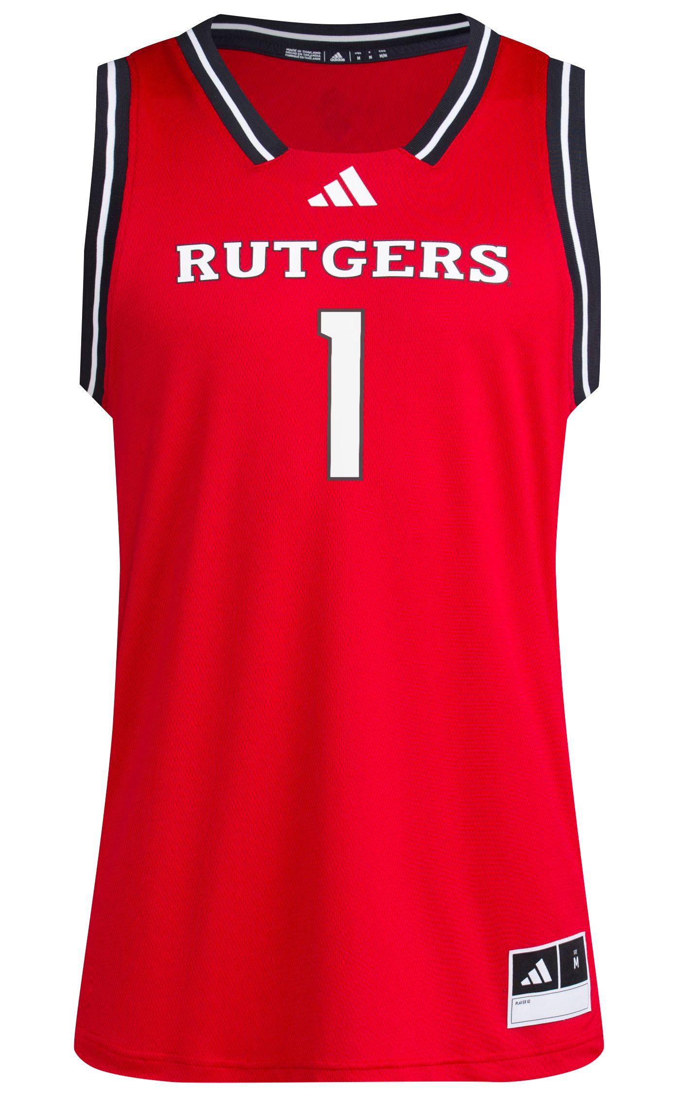 adidas Men s Rutgers Scarlet Knights Red Swingman Jersey Dick s Sporting Goods