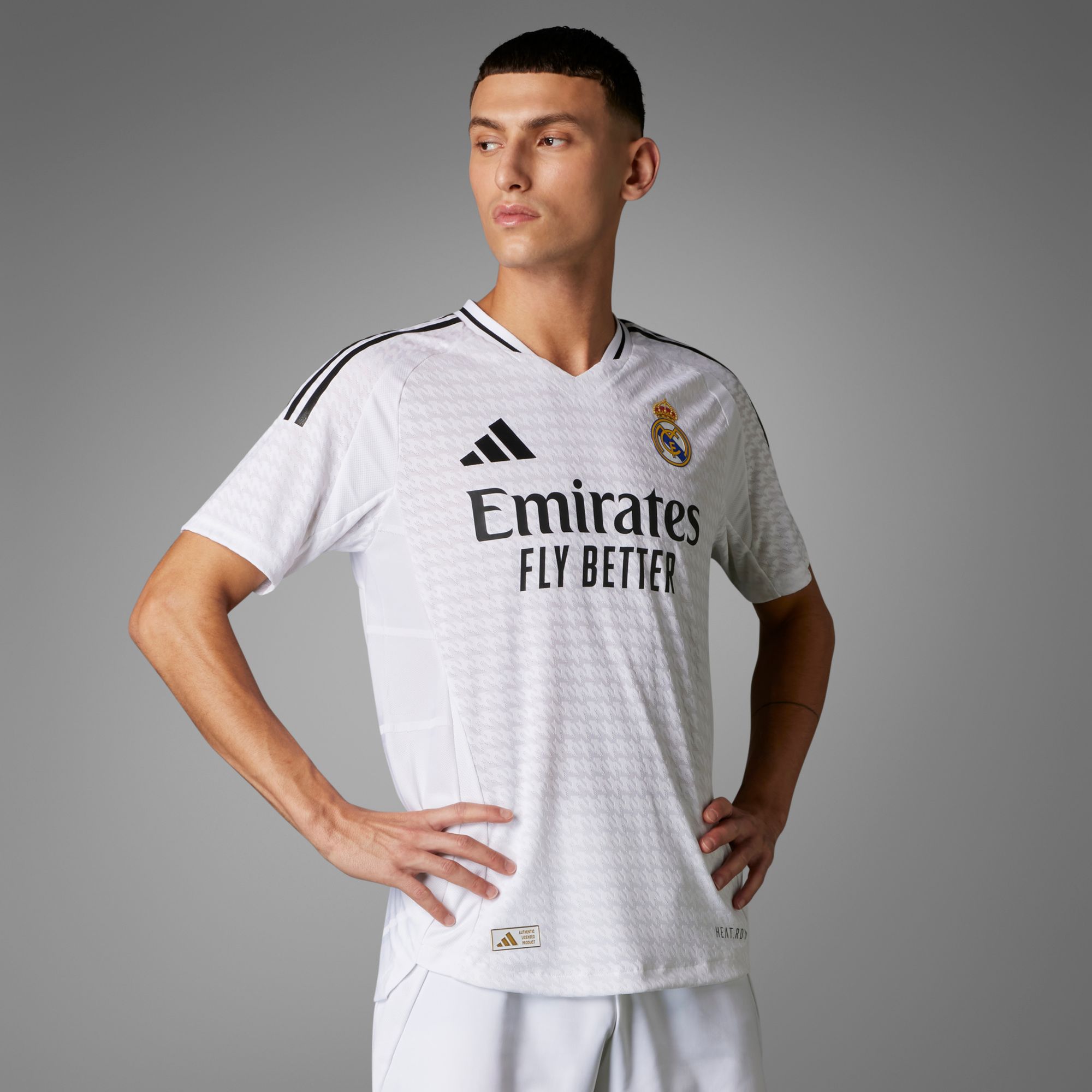 adidas Adult Real Madrid 2024 Home Authentic Jersey product image