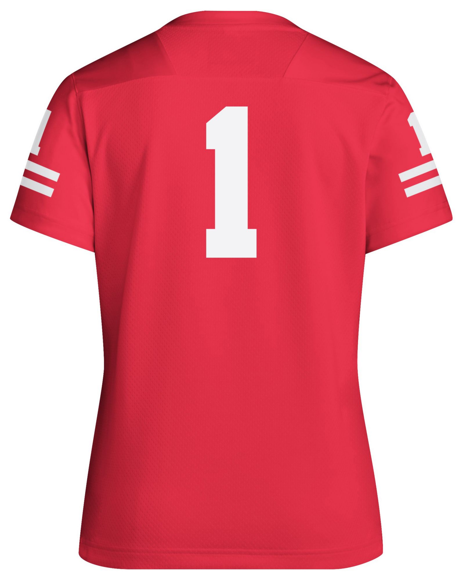 adidas Women's Nebraska Cornhuskers Red Replica Football Jersey product image