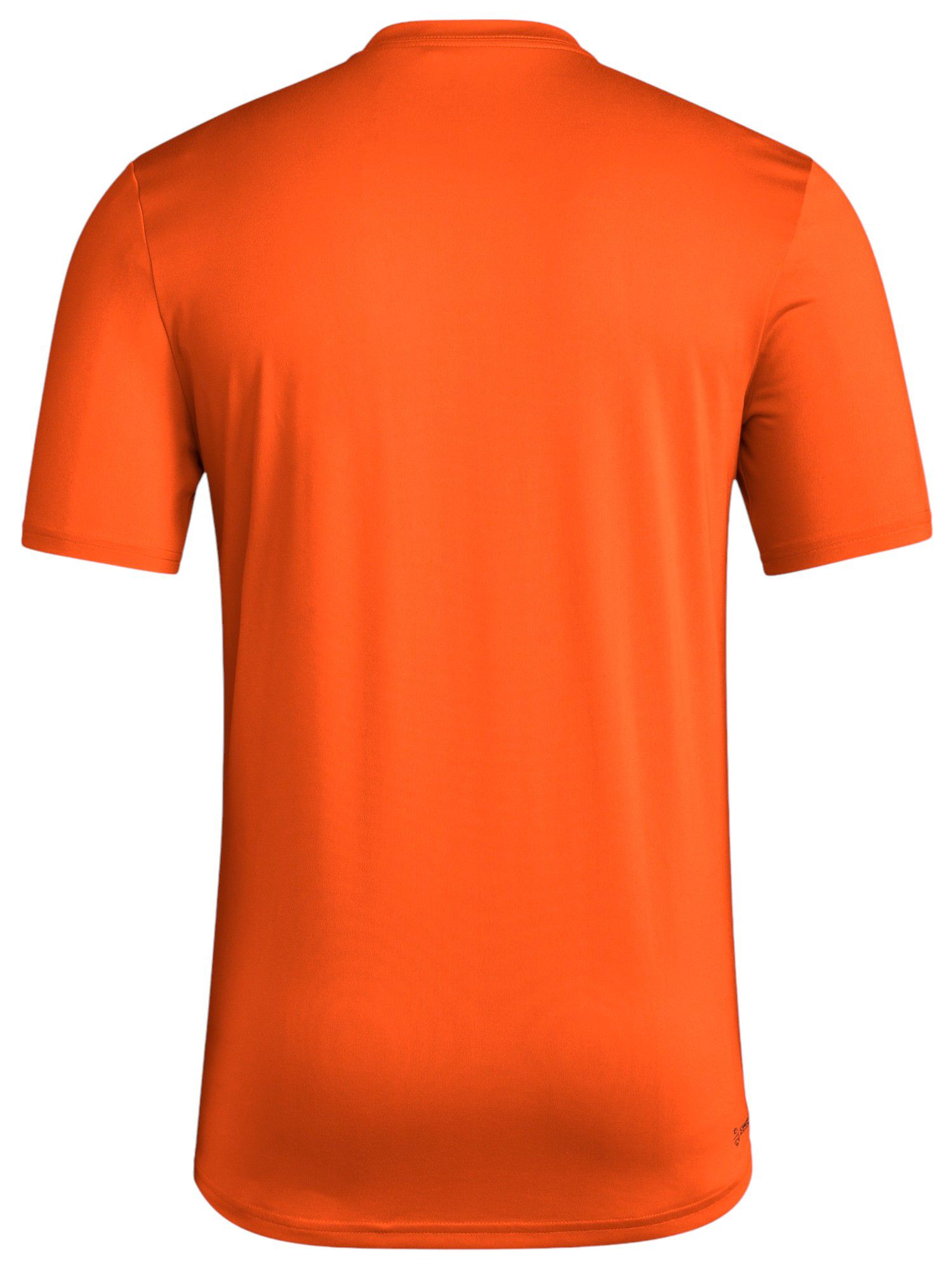 adidas Men's Miami Hurricanes Orange Pregame T-Shirt product image