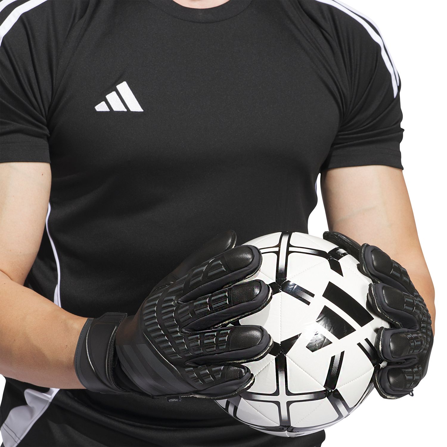 adidas Adult Predator Match Fingersave Goalkeeper Gloves product image