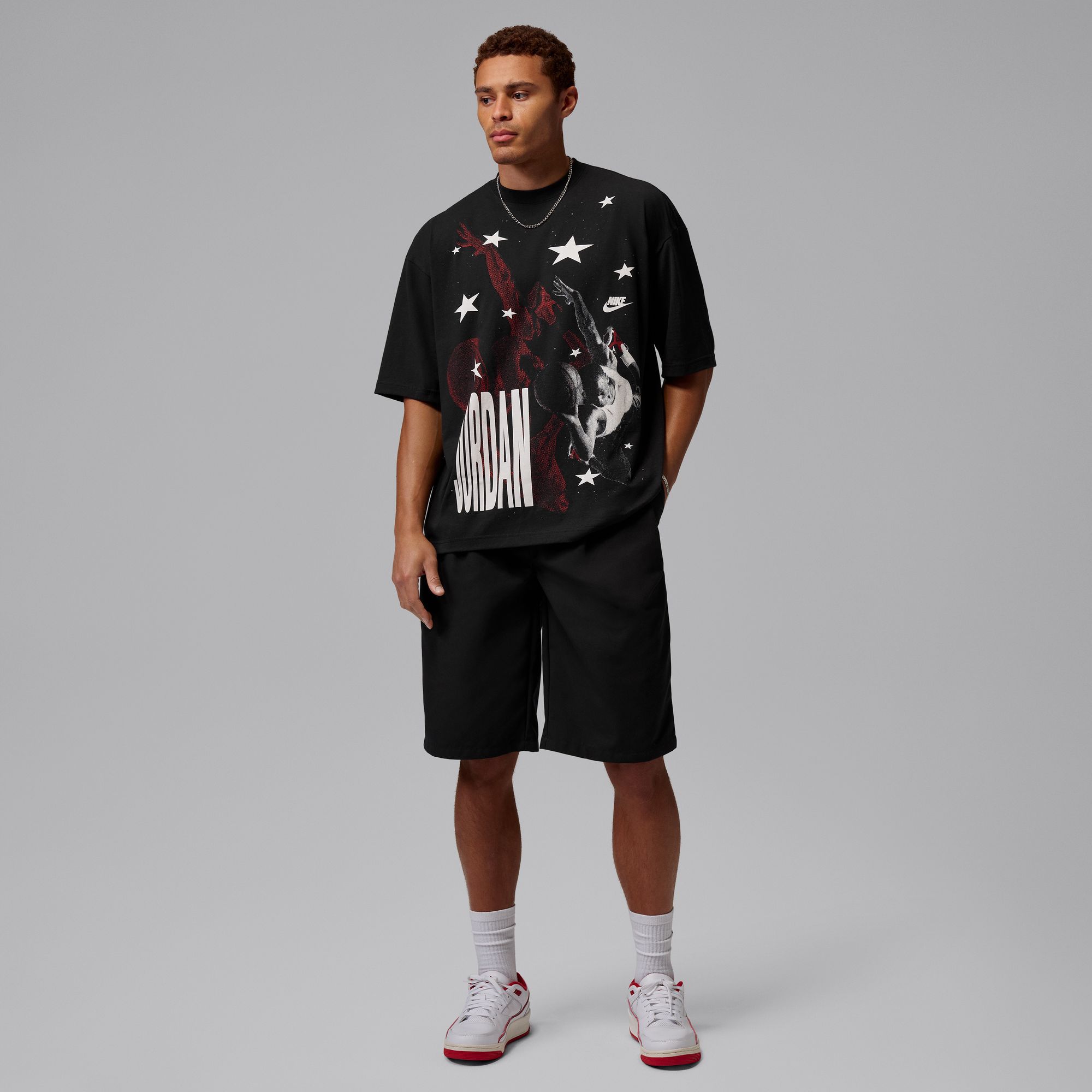 Jordan Men's 96 AJ4 Oversized Graphic T-Shirt product image