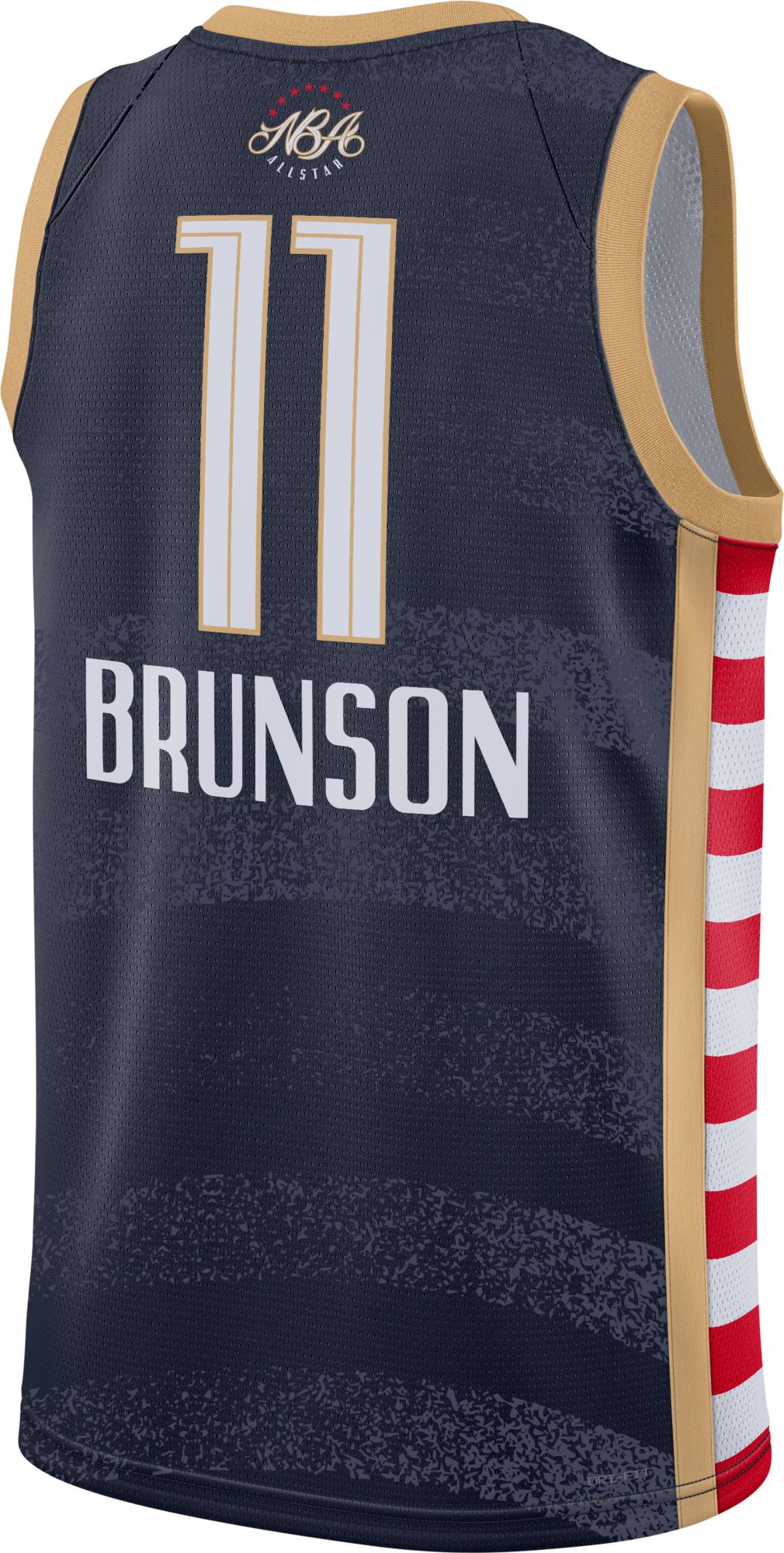 Jordan Adult 2025-26 NBA All-Star Game Jalen Brunson #11 Navy Swingman Jersey product image