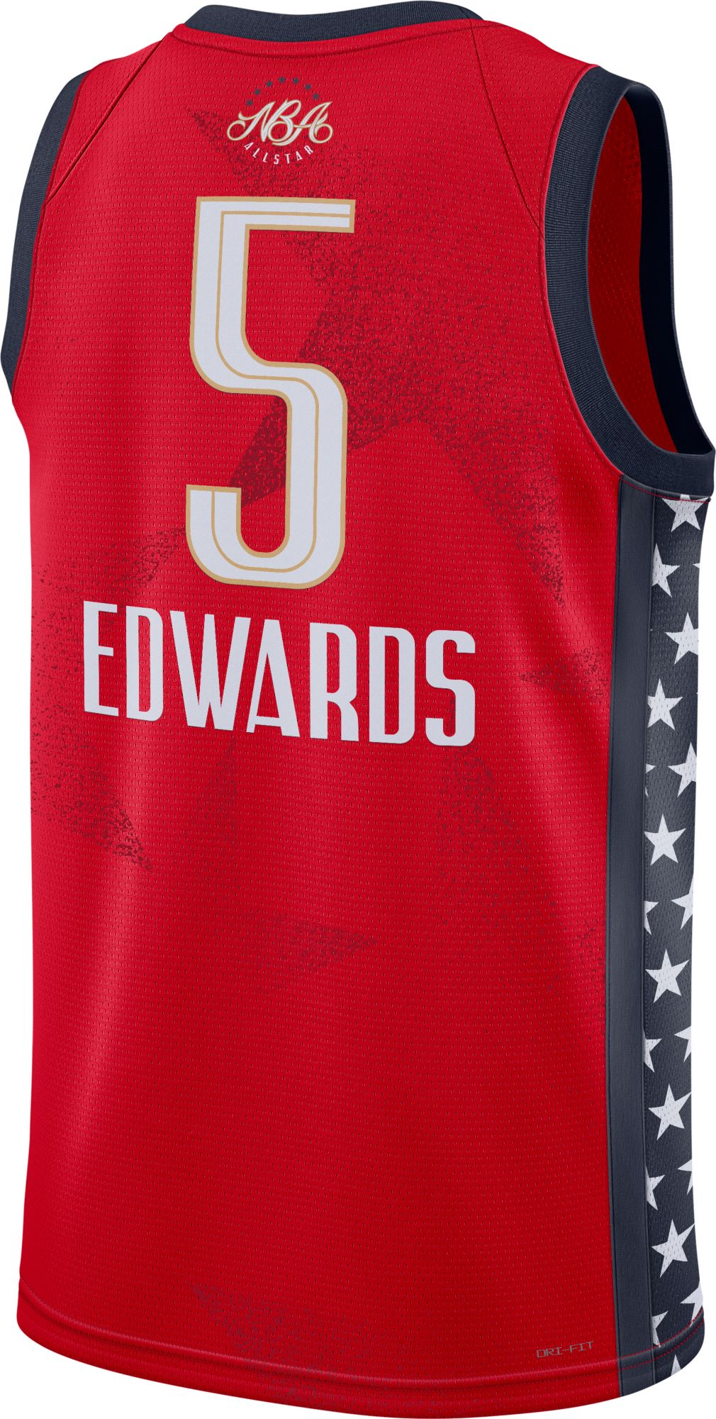 Jordan Adult 2025-26 NBA All-Star Game Anthony Edwards #5 Red Swingman Jersey product image