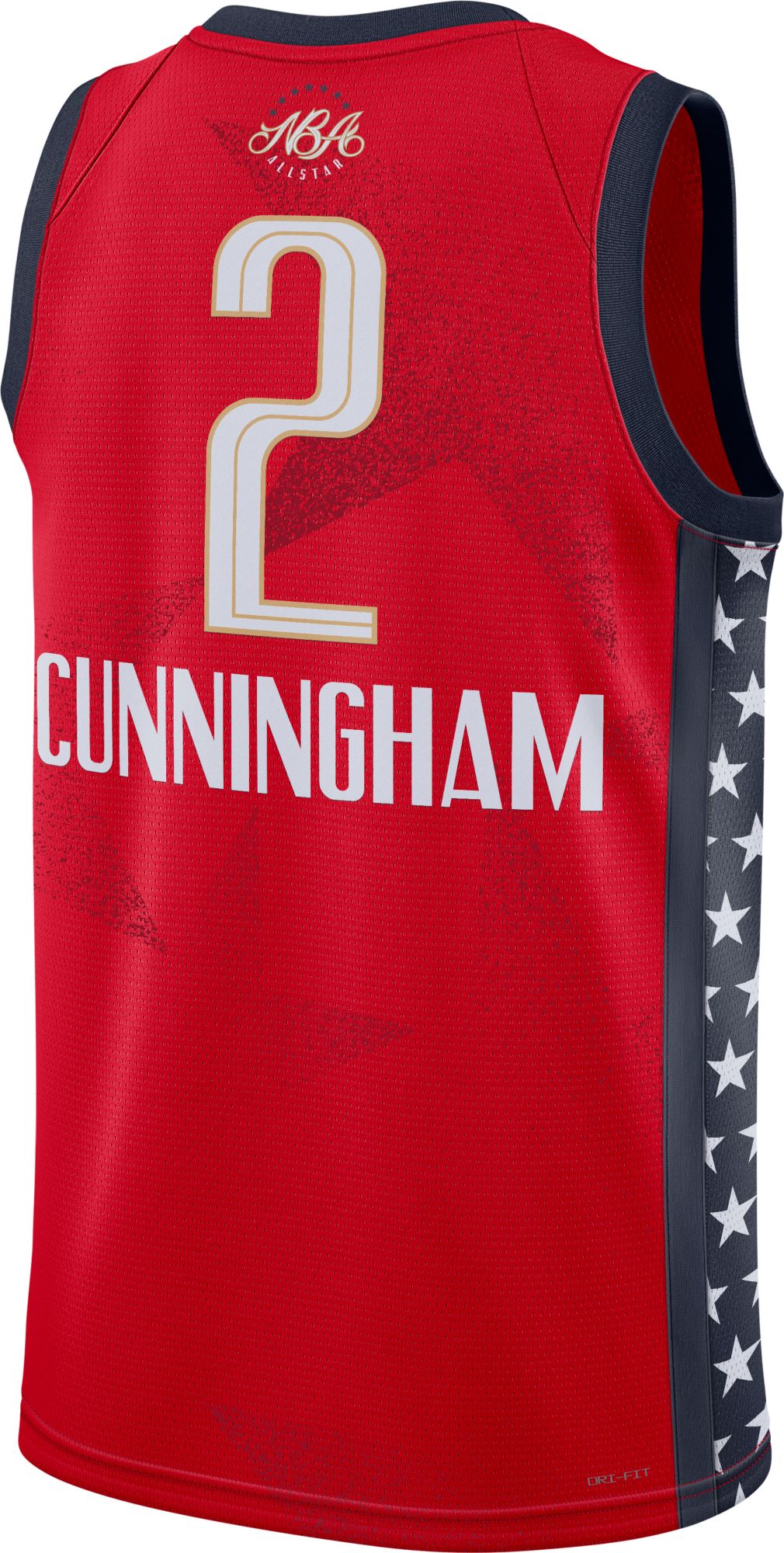 Jordan Adult 2025-26 NBA All-Star Game Cade Cunningham #2 Red Swingman Jersey product image