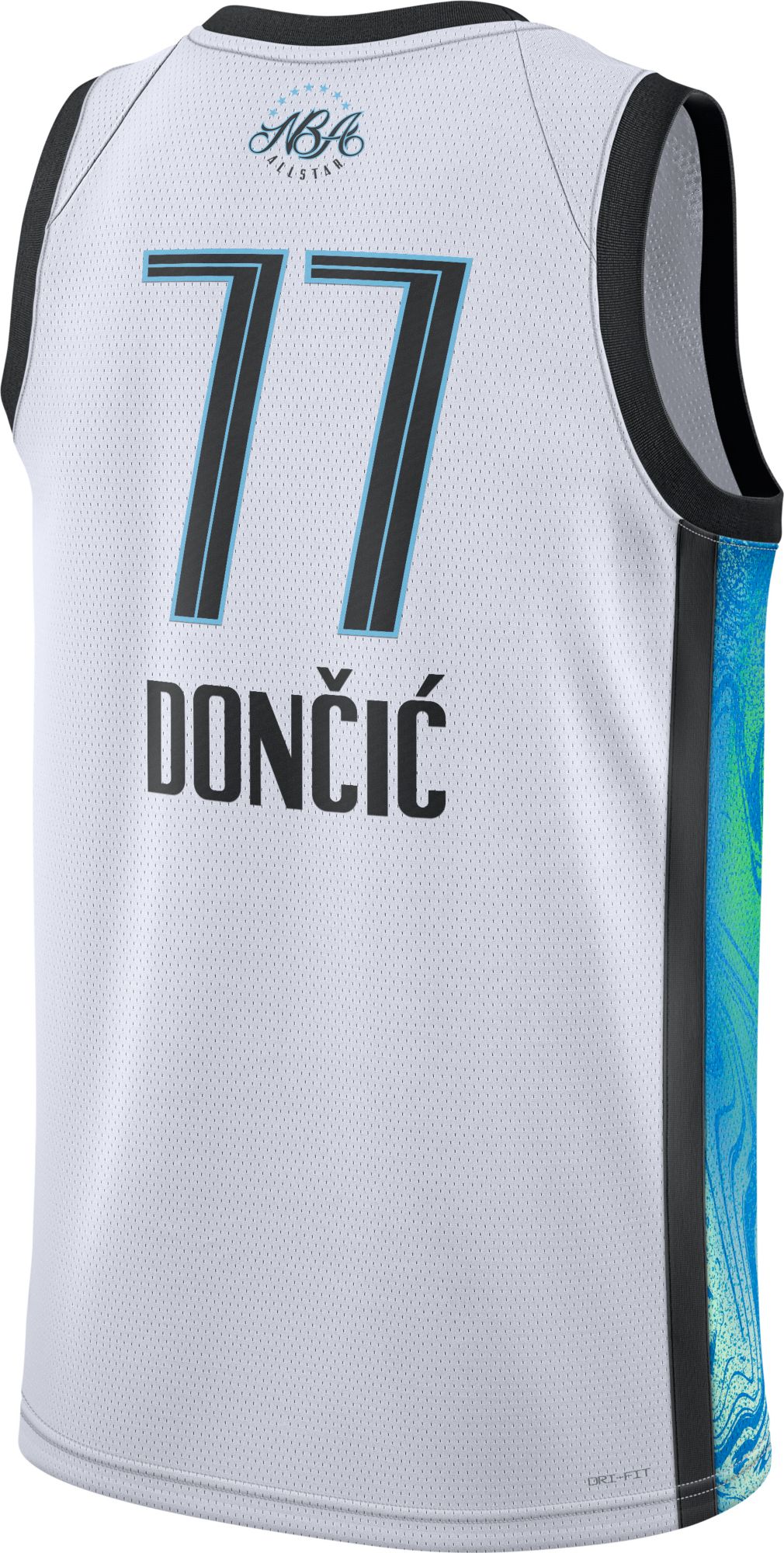 Jordan Adult 2025-26 NBA All-Star Game Luka Doncic #77 White Swingman Jersey product image