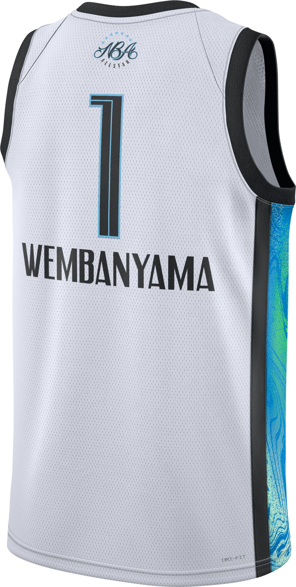 Jordan Adult 2025-26 NBA All-Star Game Victor Wembanyama #1 White Swingman Jersey product image