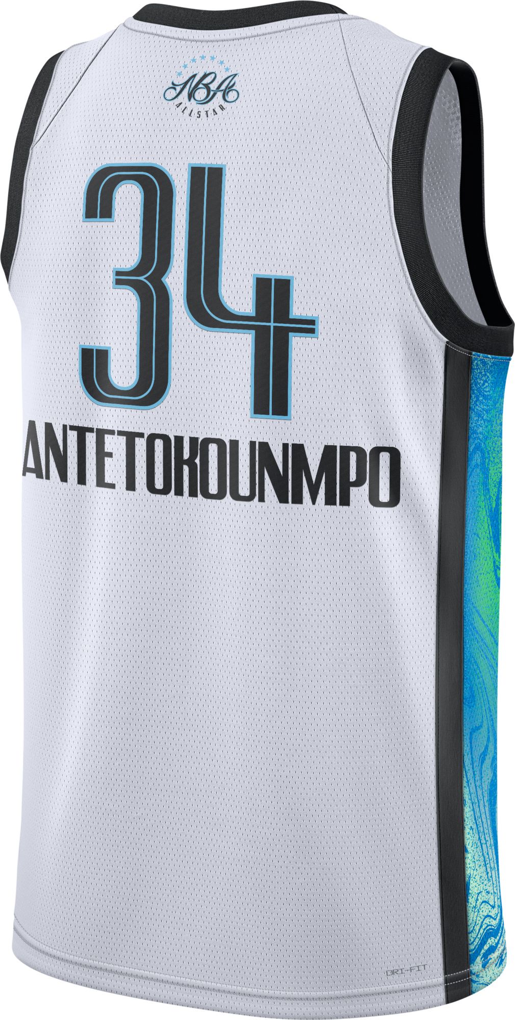 Jordan Adult 2025-26 NBA All-Star Game Giannis Antetokounmpo #34 White Swingman Jersey product image