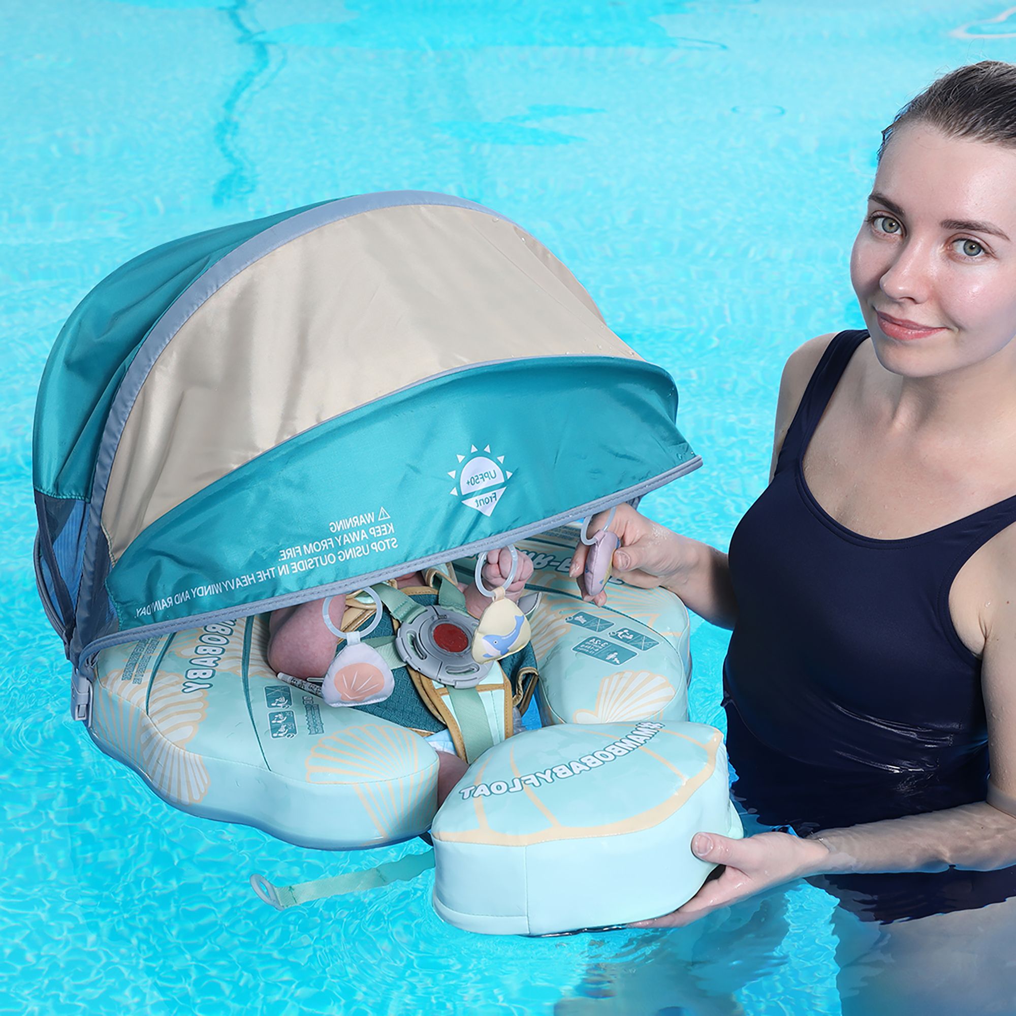 Mambobaby Innovative Explorer Baby Pool Float product image