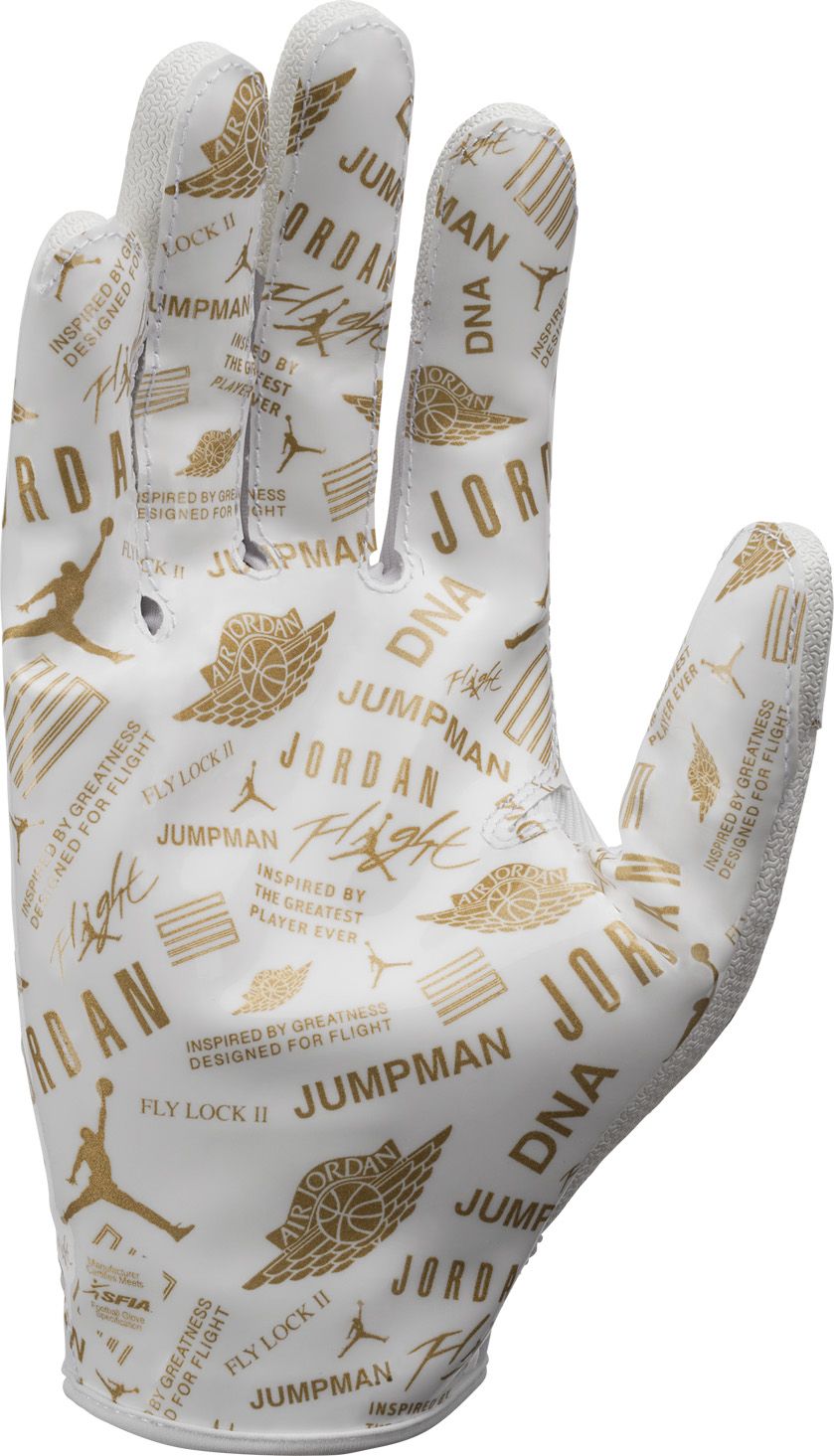 Jordan Fly Lock 2.0 Metallic Football Gloves product image
