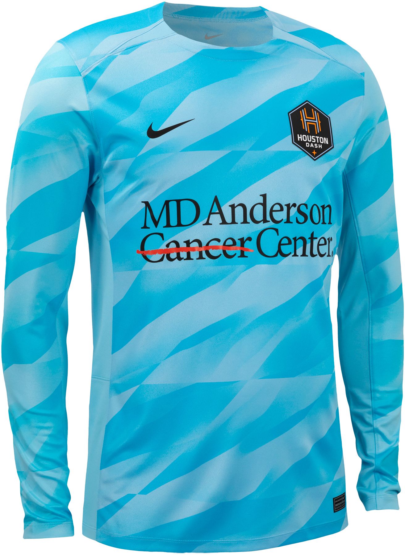 Nike Adult Houston Dash 2024 Blue Goalkeeper Jersey product image