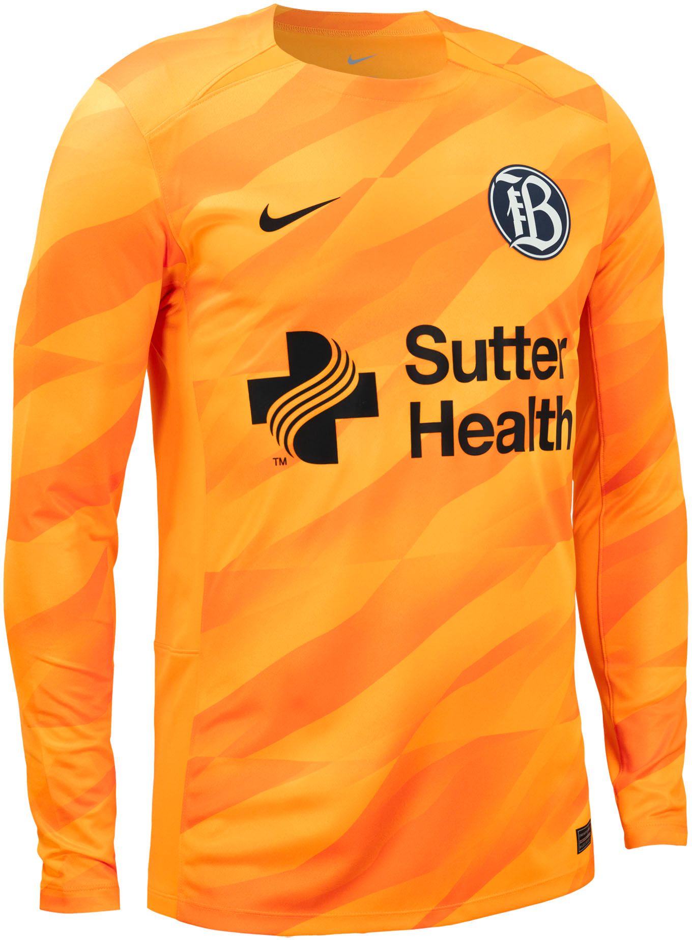 Nike Adult Bay FC 2024 Orange Goalkeeper Jersey product image