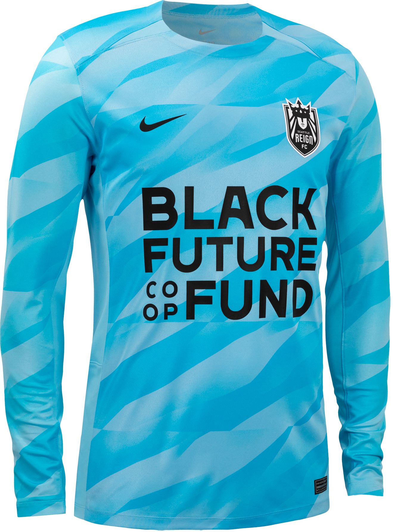 Nike Adult Seattle Reign FC 2024 Blue Goalkeeper Jersey product image