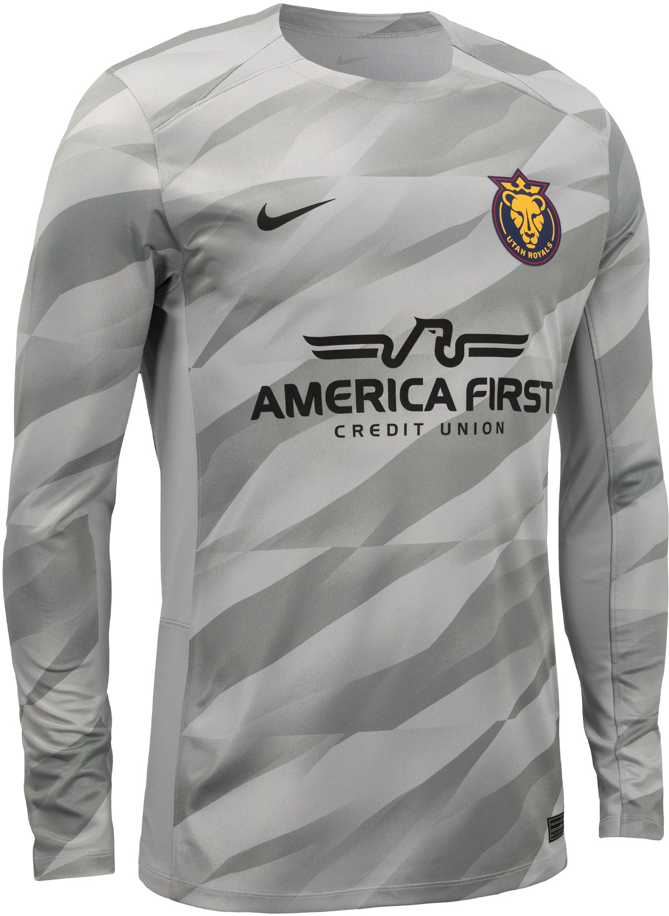 Nike Adult Utah Royals 2024 Grey Goalkeeper Jersey product image
