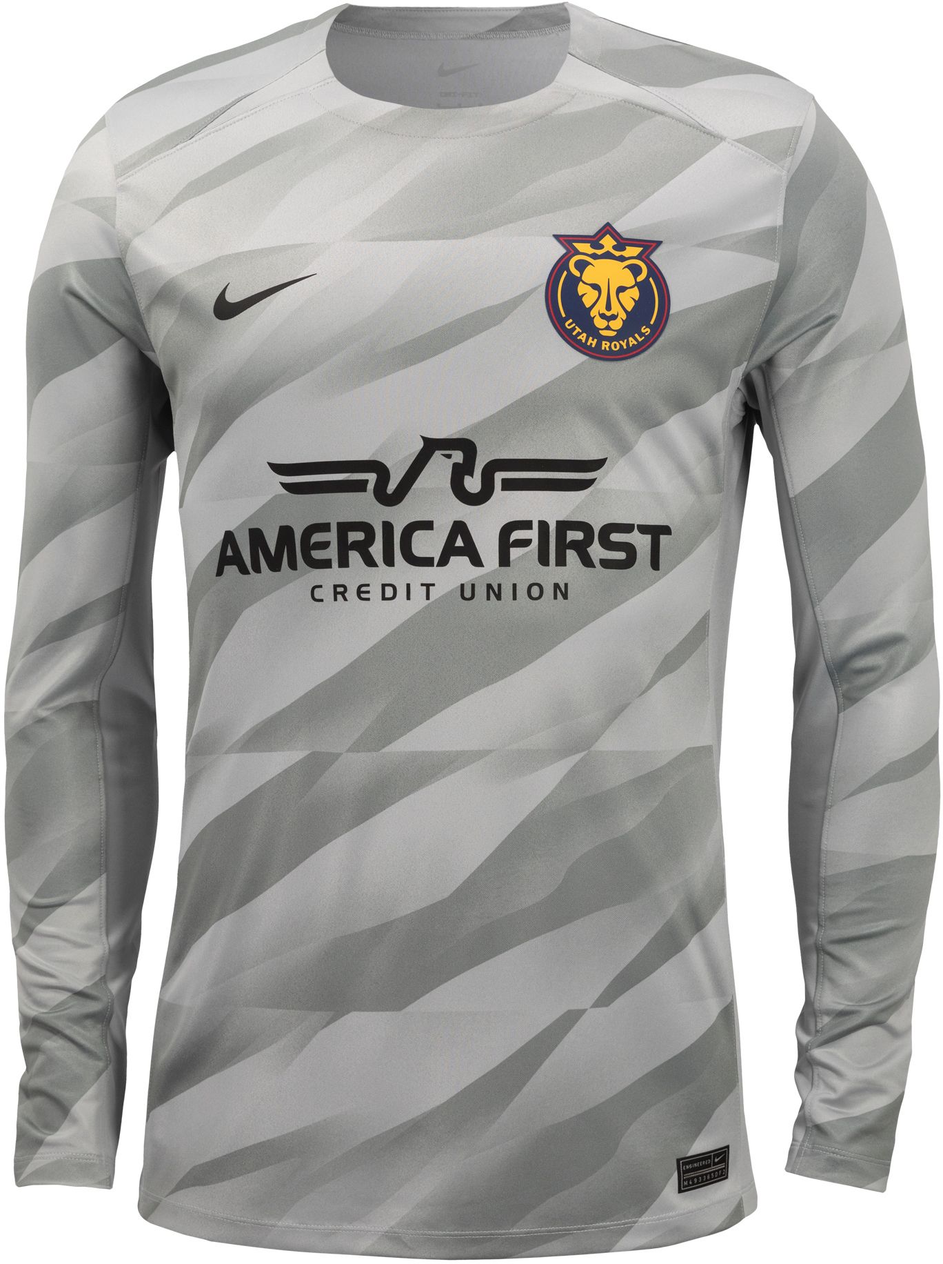 Nike Adult Utah Royals 2024 Grey Goalkeeper Jersey product image