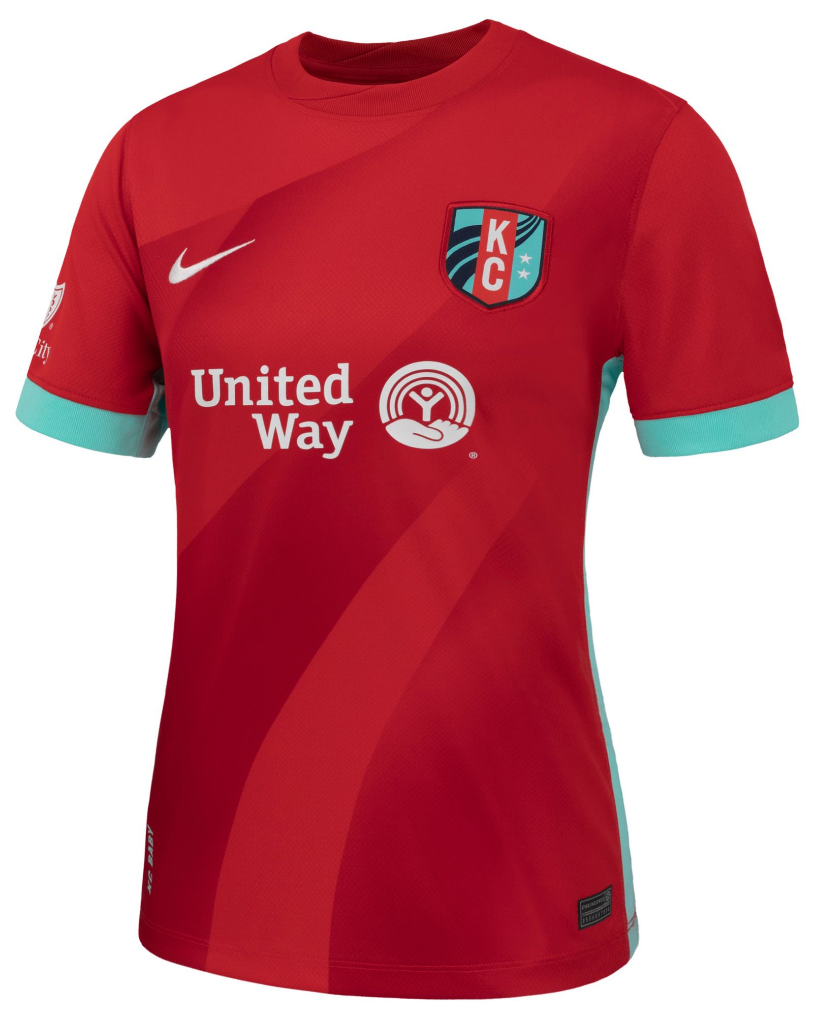 Nike Women's Kansas City Current 2024 Red Home Replica Jersey product image