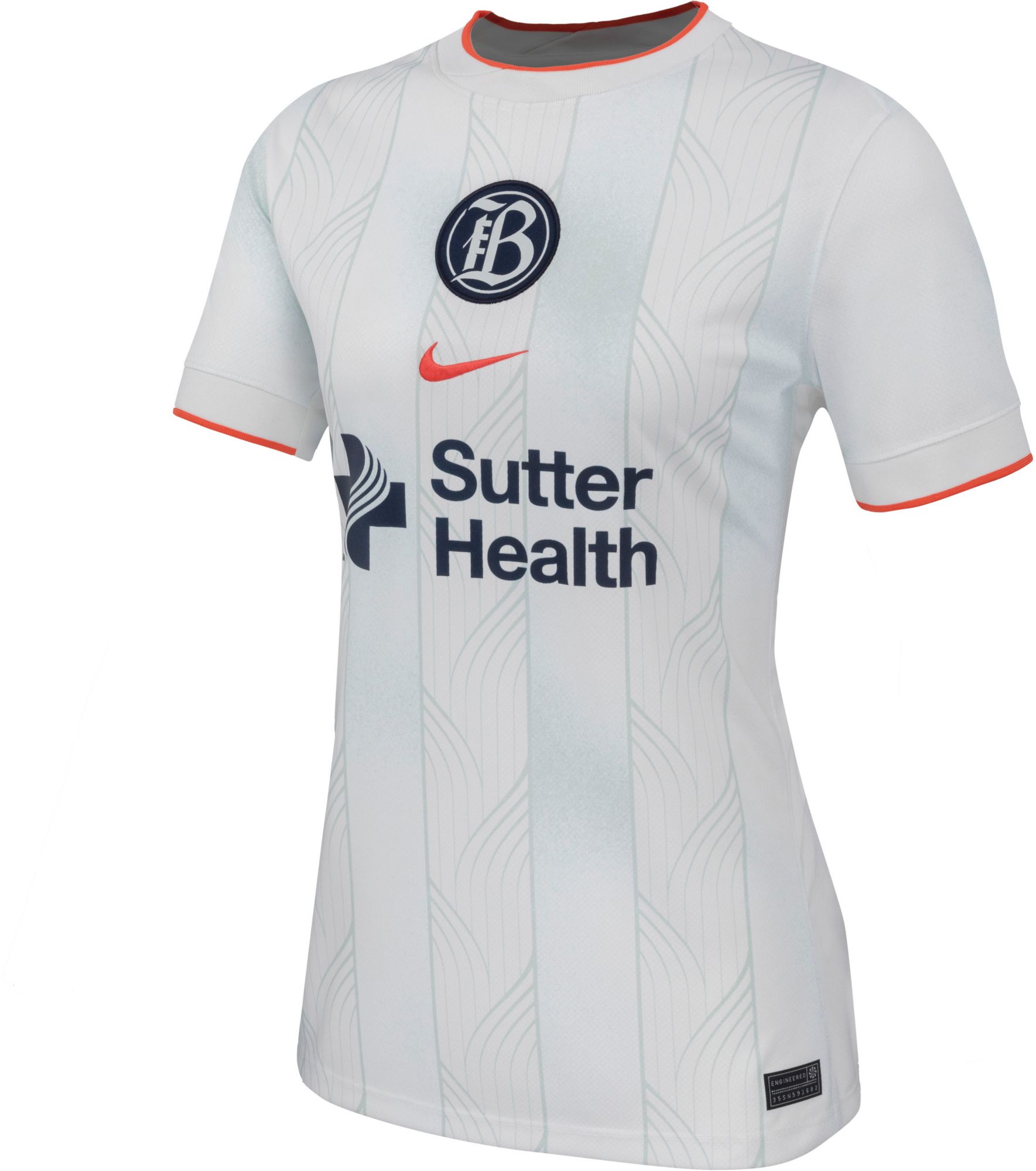 Nike Women's Bay FC 2025 White Home Replica Jersey product image
