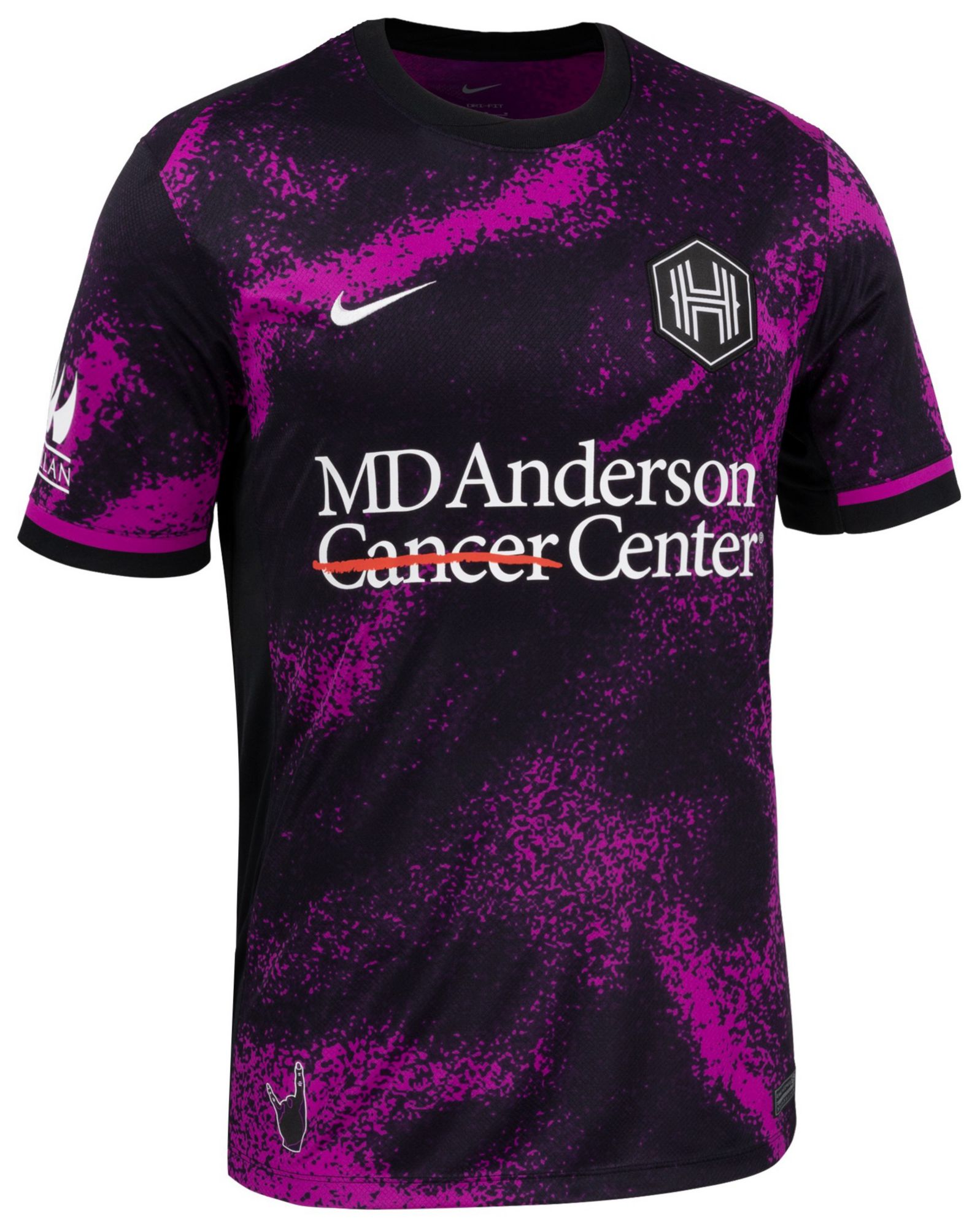 Nike Adult Houston Dash 2025-26 Purple Away Replica Jersey product image