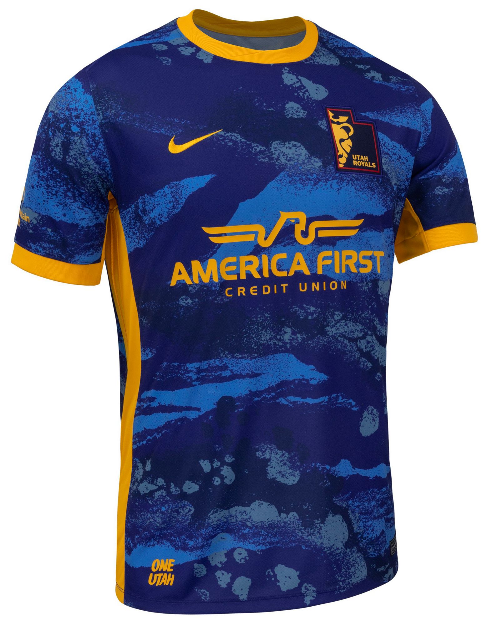 Nike Adult Utah Royals 2025-26 Blue Away Replica Jersey product image