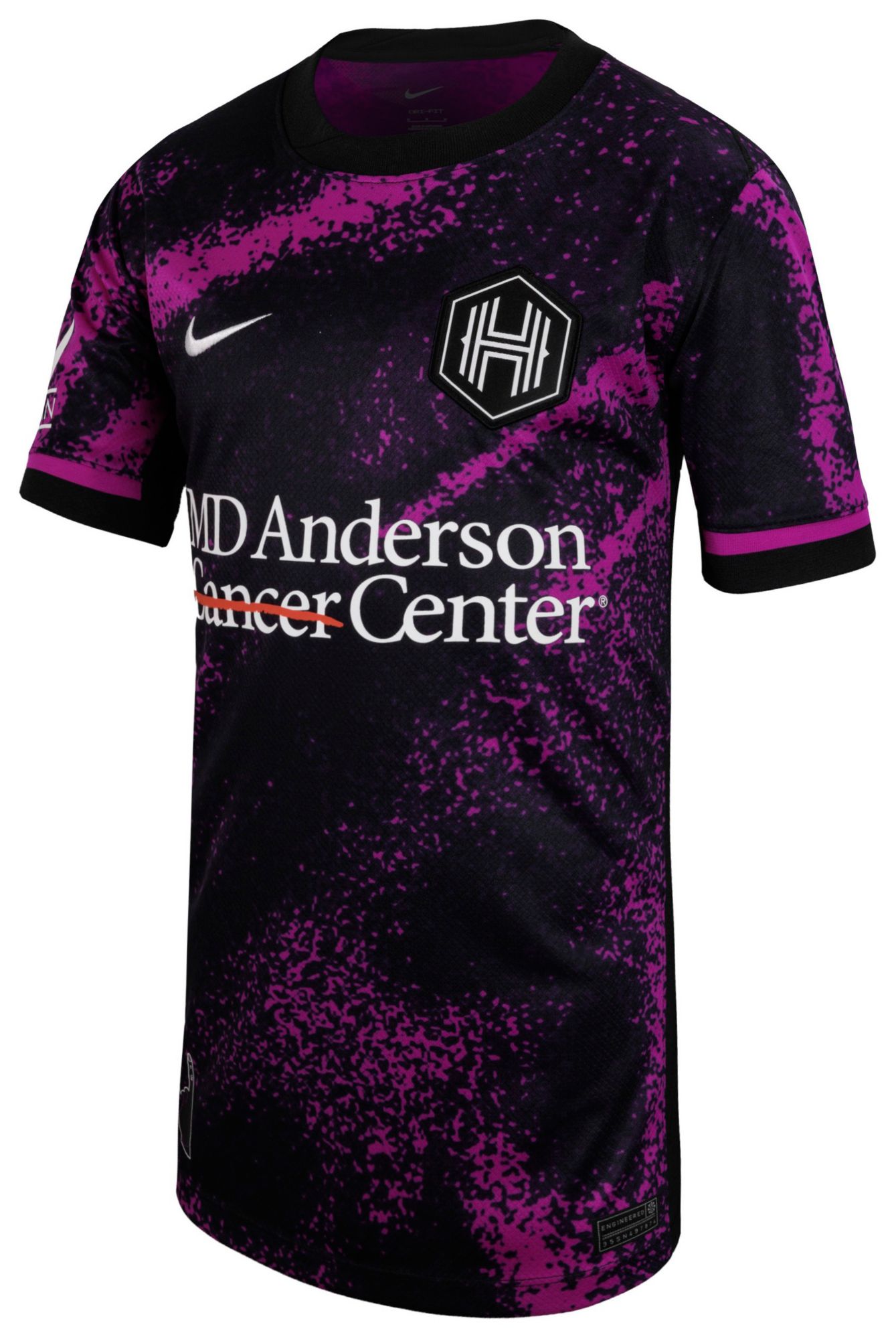 Nike Youth Houston Dash 2025-26 Purple Away Replica Jersey product image