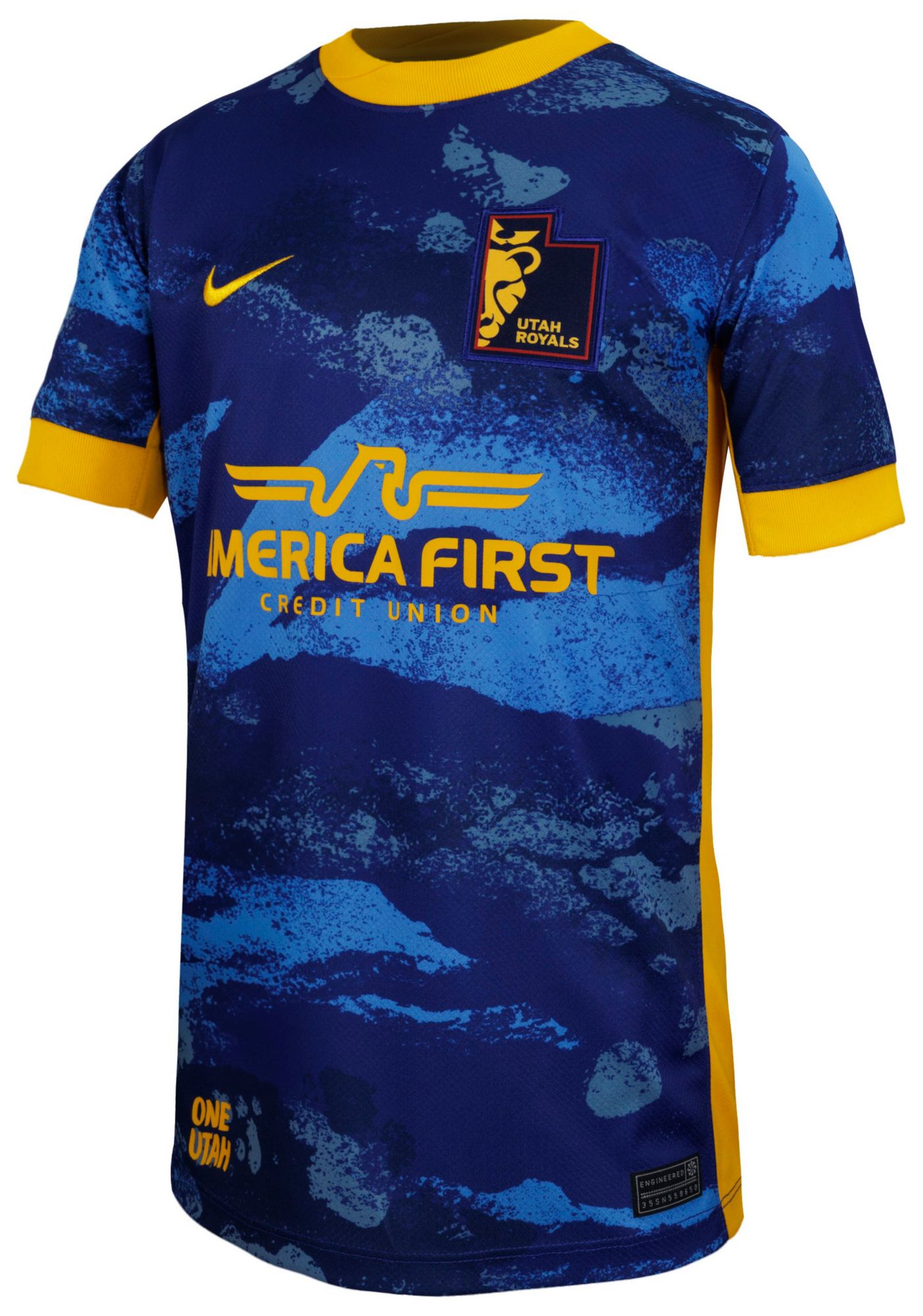 Nike Youth Utah Royals 2025-26 Blue Away Replica Jersey product image