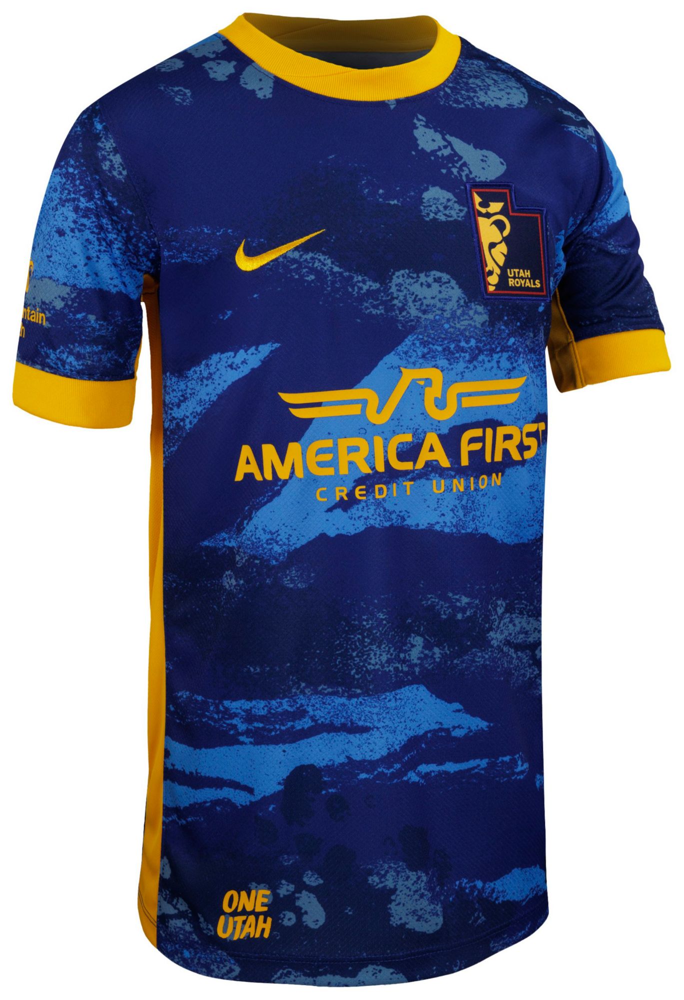 Nike Youth Utah Royals 2025-26 Blue Away Replica Jersey product image