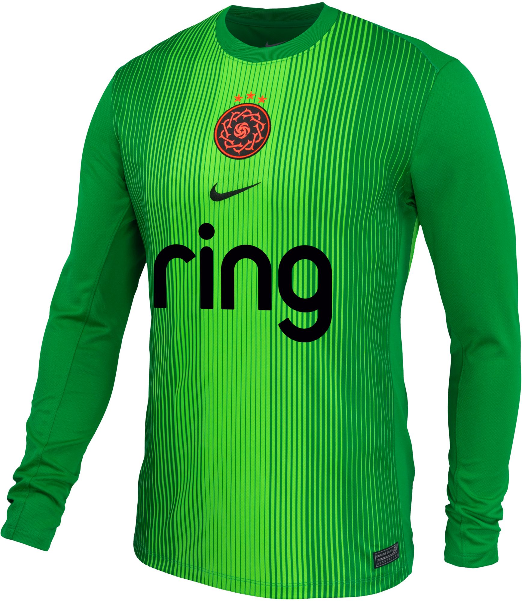 Nike Adult Portland Thorns 2025-26 Green Goalkeeper Jersey product image