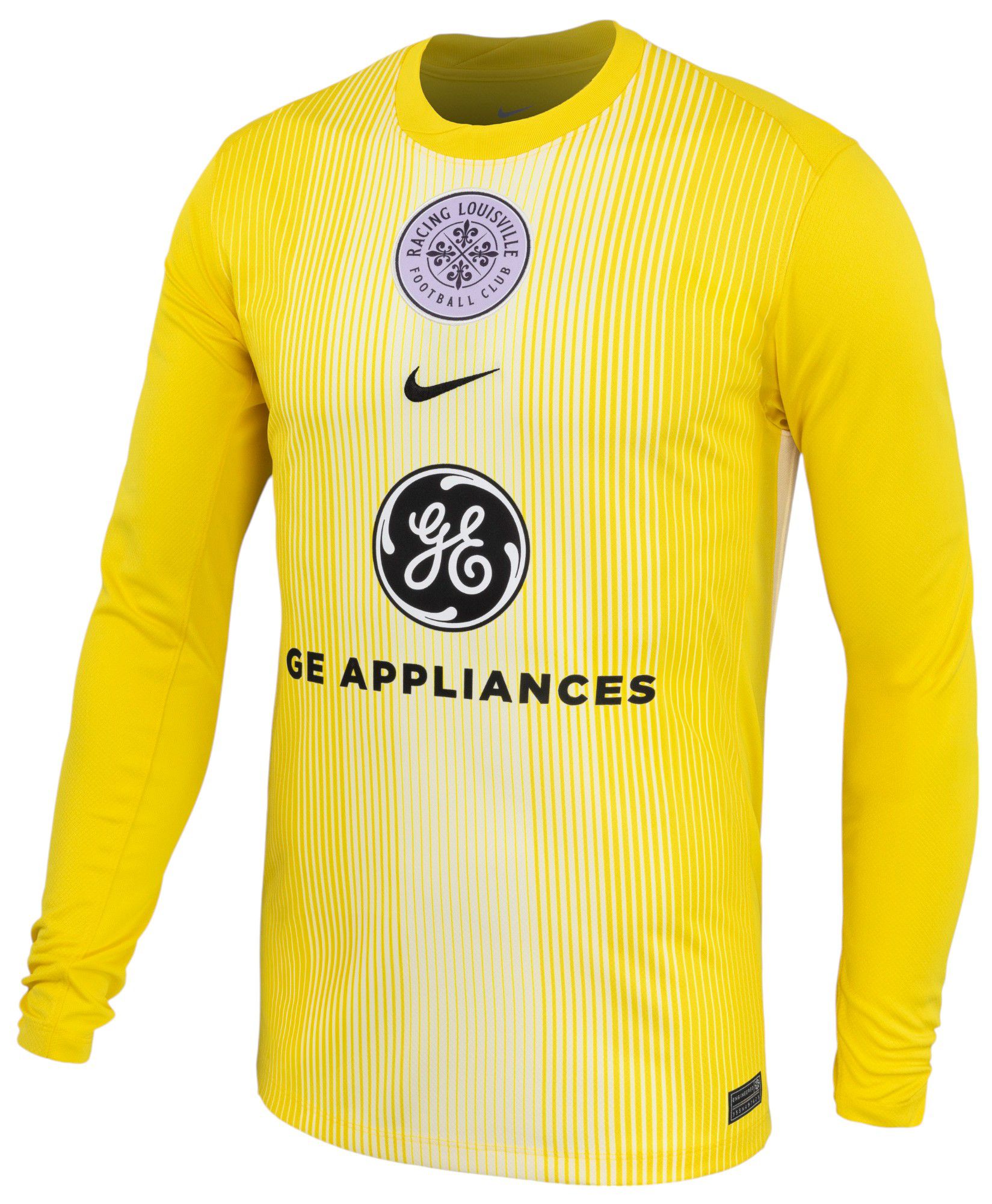 Nike Adult Racing Louisville FC 2025-26 Yellow Goalkeeper Jersey product image