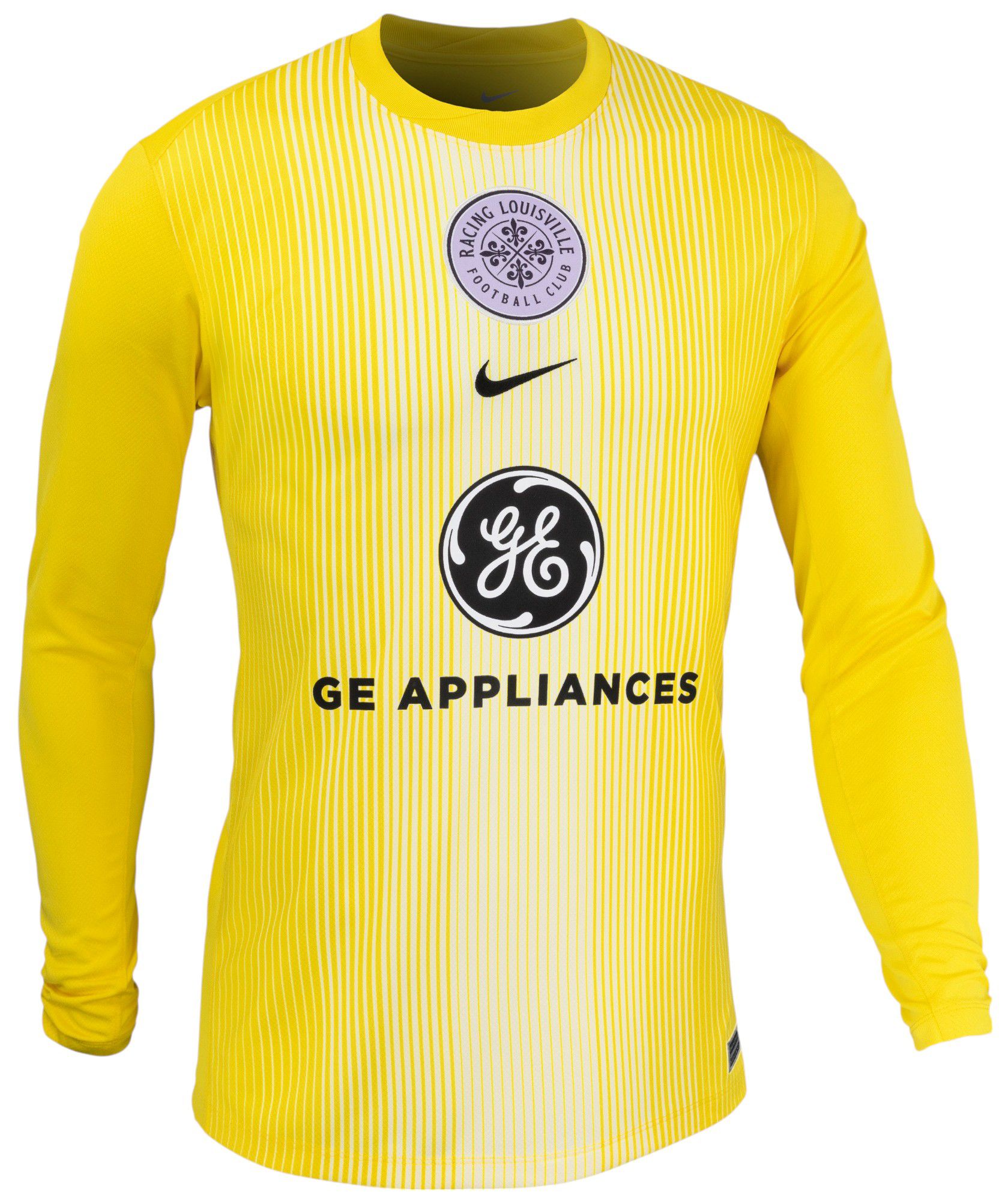 Nike Adult Racing Louisville FC 2025-26 Yellow Goalkeeper Jersey product image