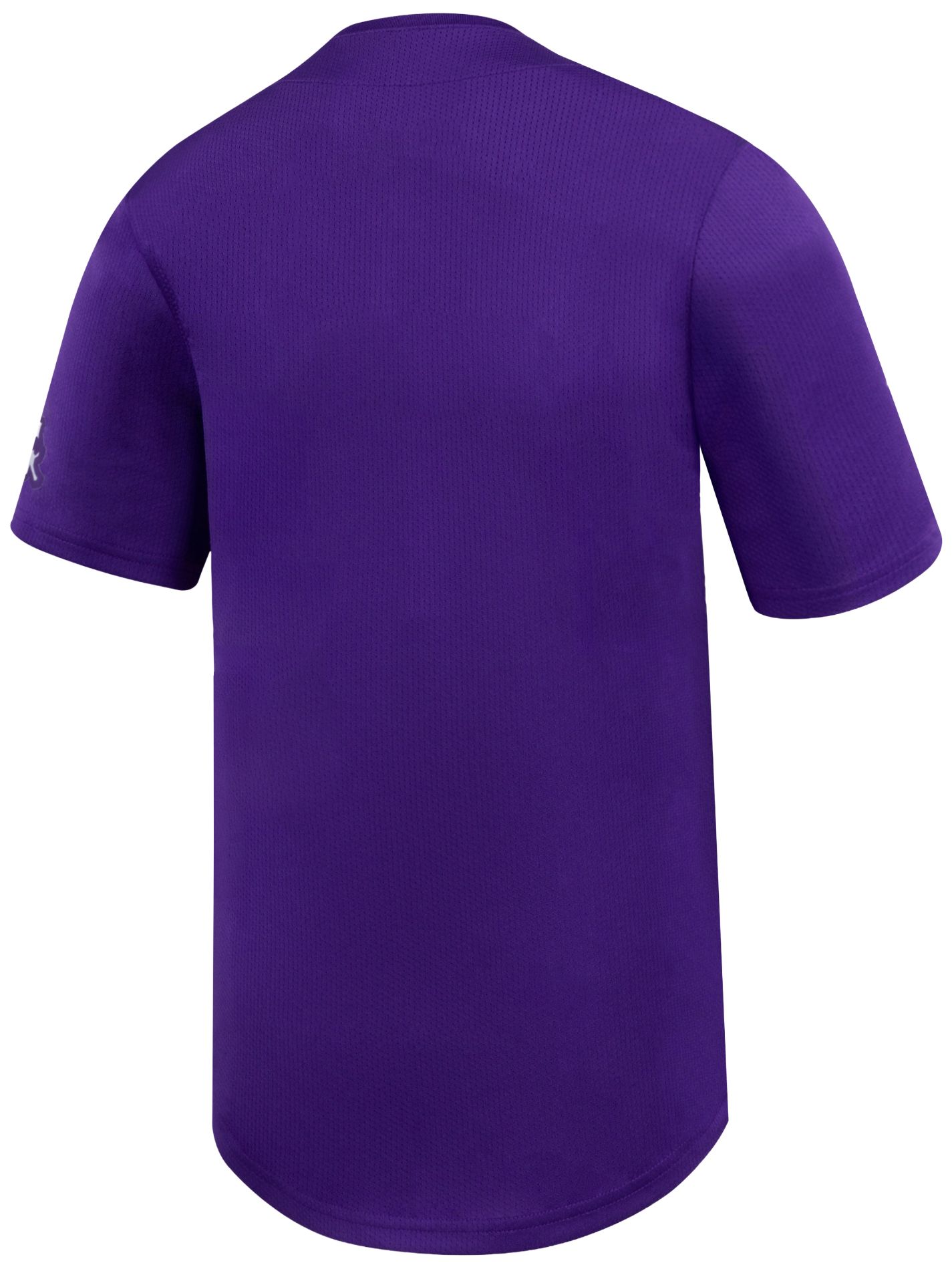 Nike Youth LSU Tigers Purple Full Button Replica Baseball Jersey product image