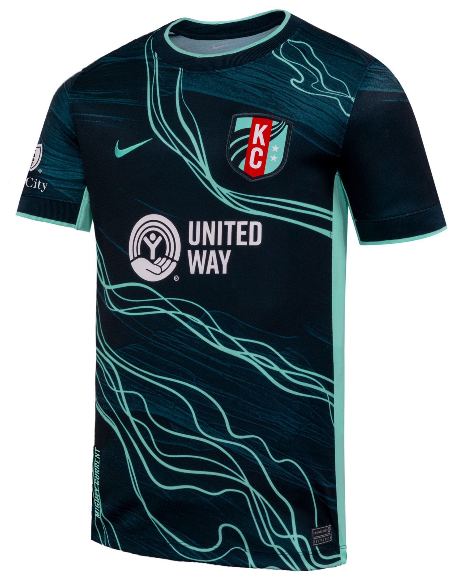 Nike Youth Kansas City Current 2026 Third Replica Jersey product image