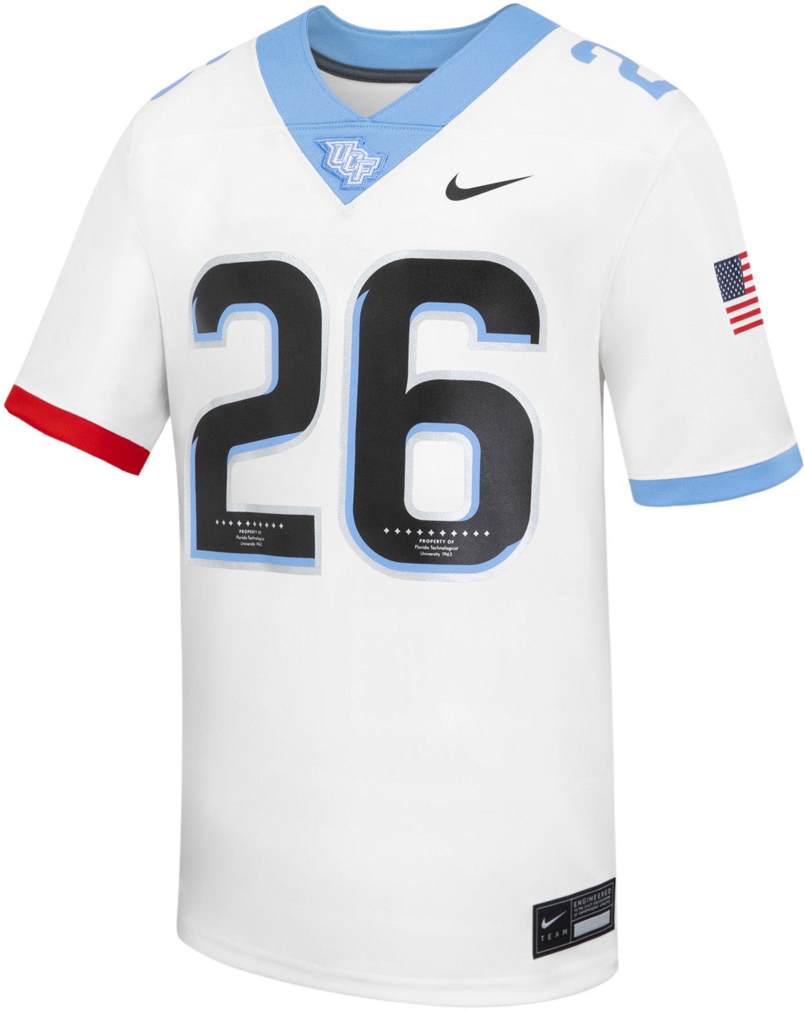 Nike Men's UCF Knights 2026 Space Game Replica Football Jersey