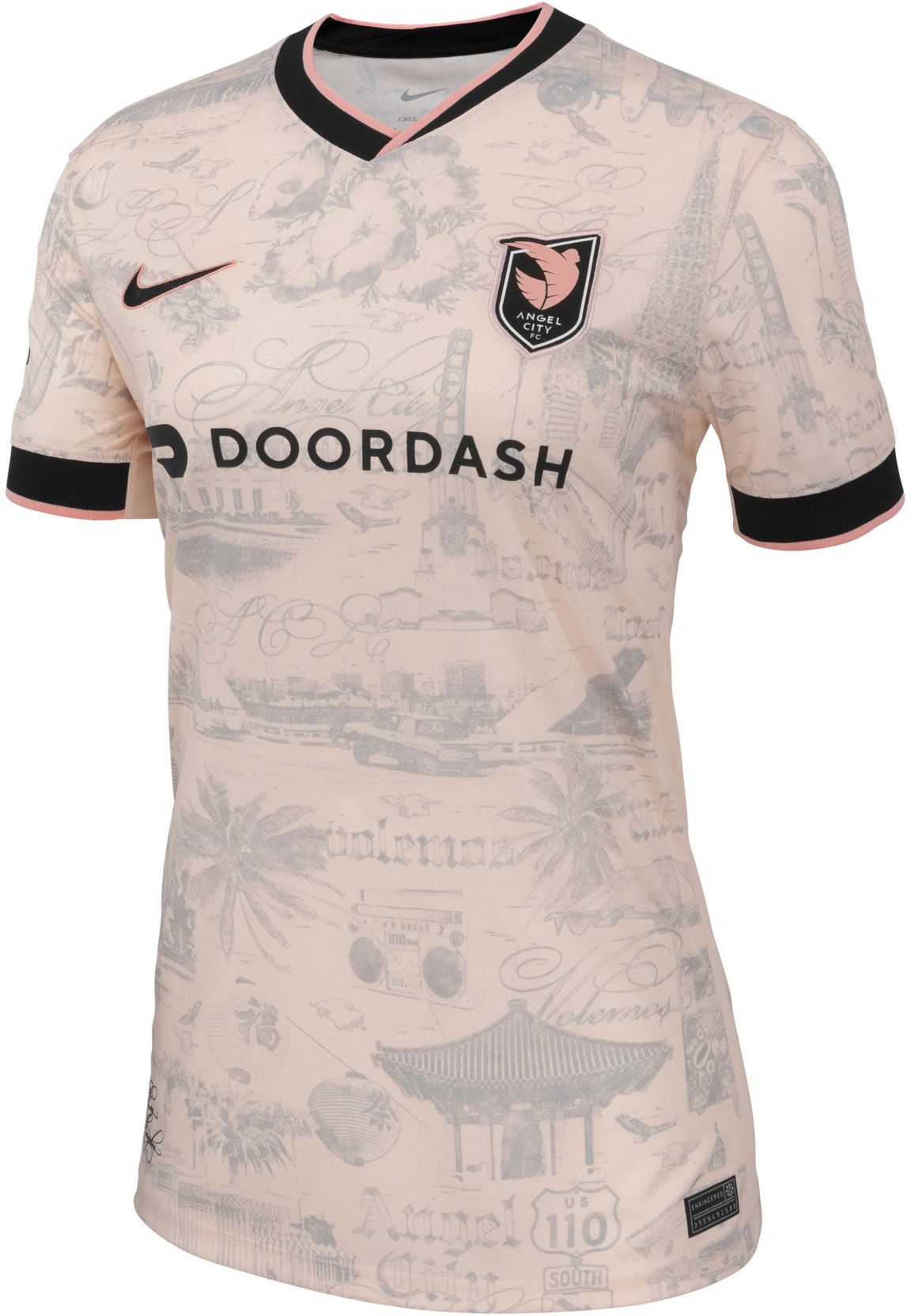 Nike Women's Angel City FC Sveidis Jane Jonsdottir #32 2026 Away Replica Jersey product image