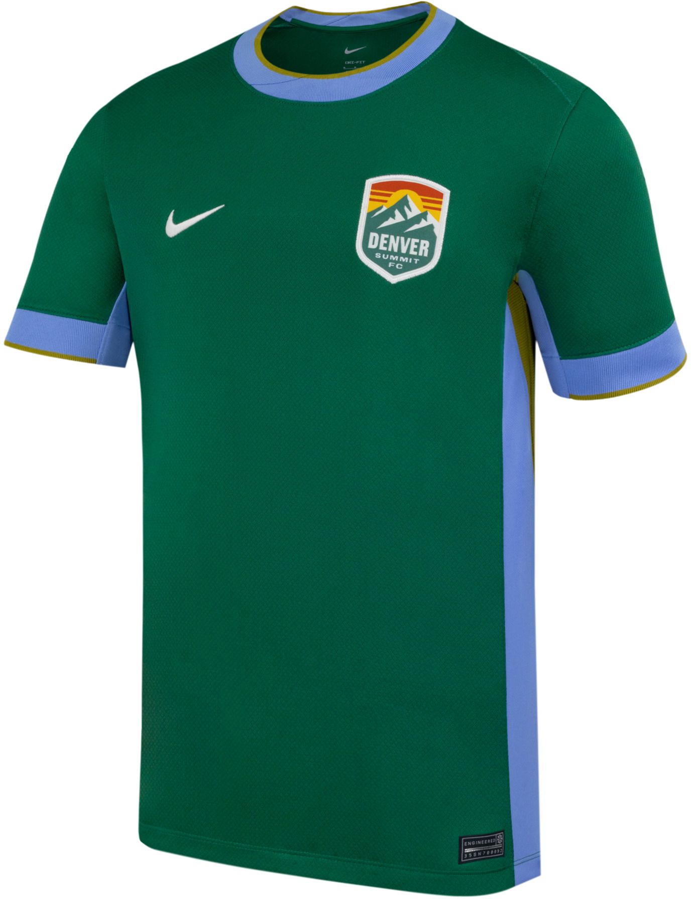 Nike Youth Denver Summit FC Abigail Smith #1 2026 Home Replica Jersey product image